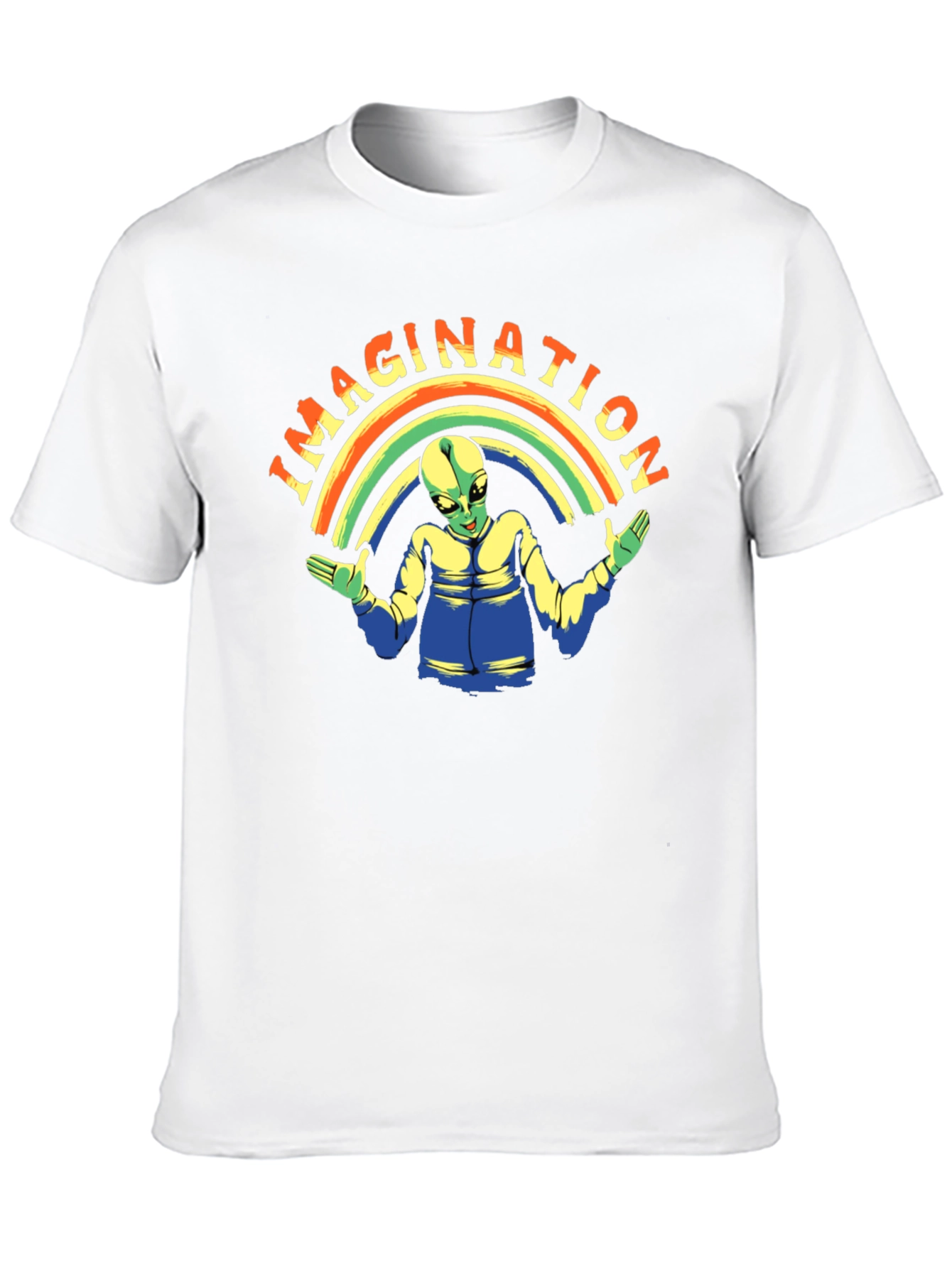 Imagination Alien Graphic T-Shirt - Premium Cotton Tee