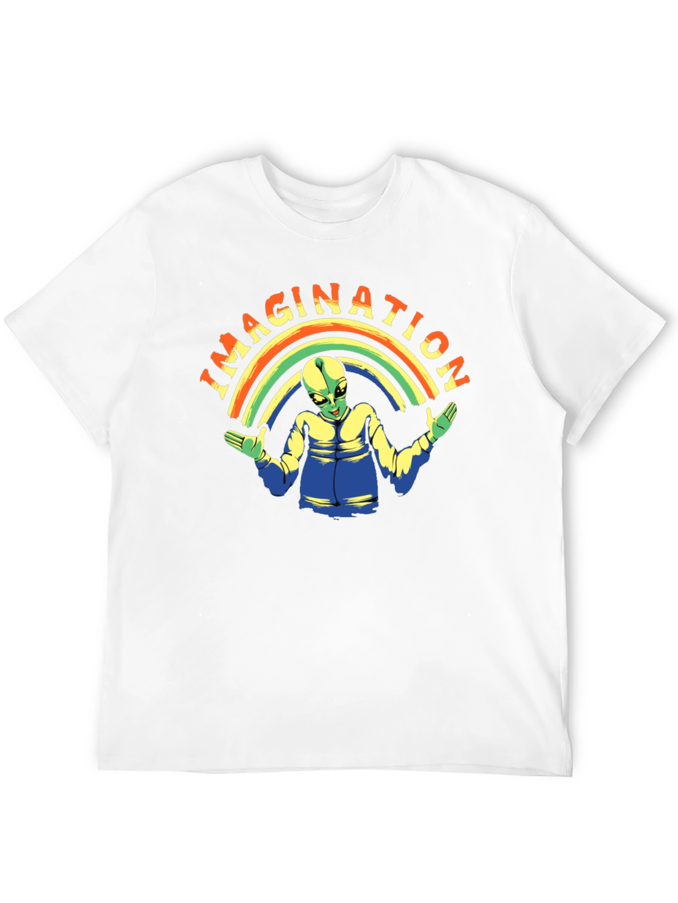 Imagination Alien Graphic T-Shirt - Premium Cotton Tee