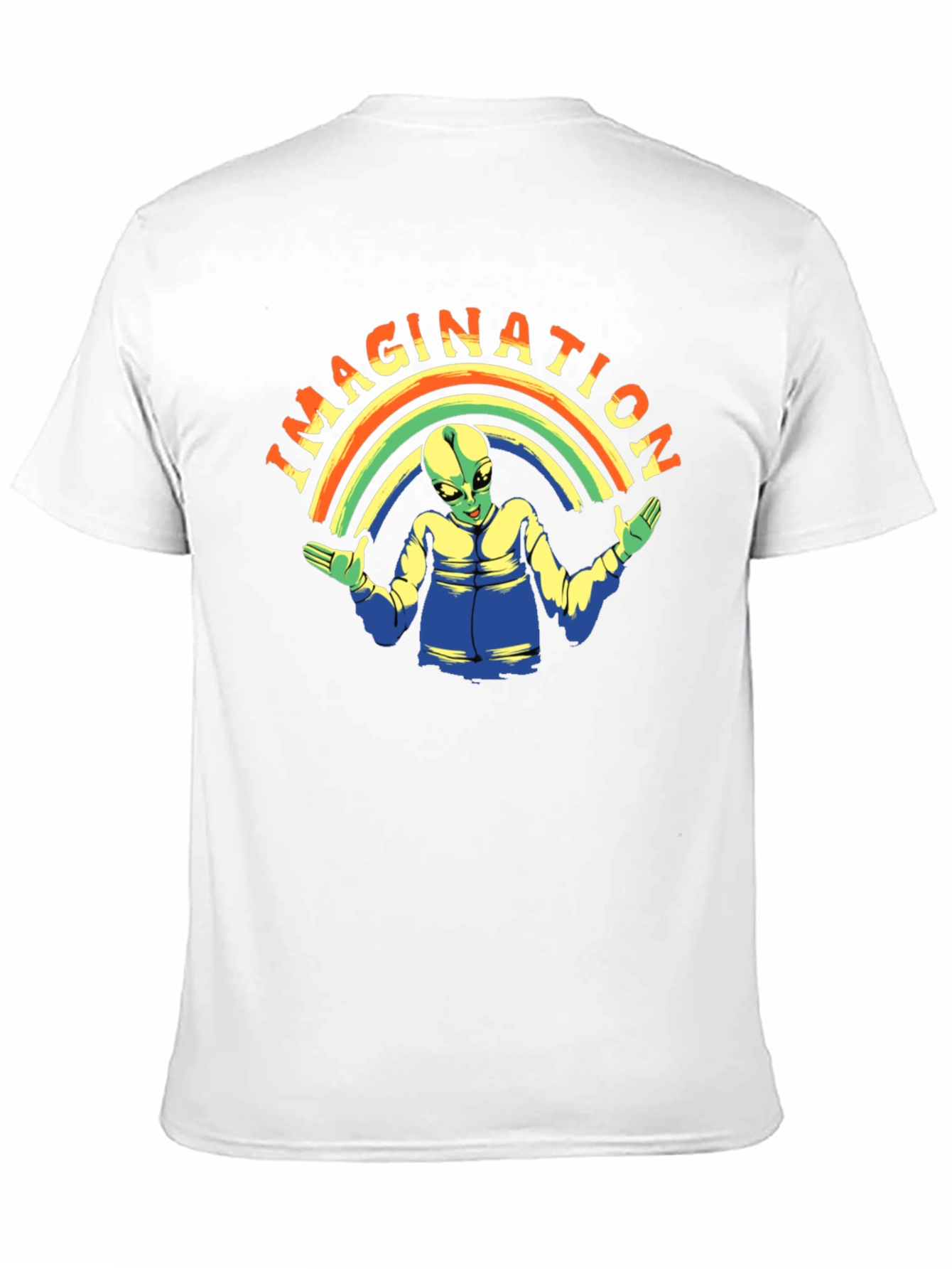 Imagination Alien Graphic T-Shirt - Premium Cotton Tee