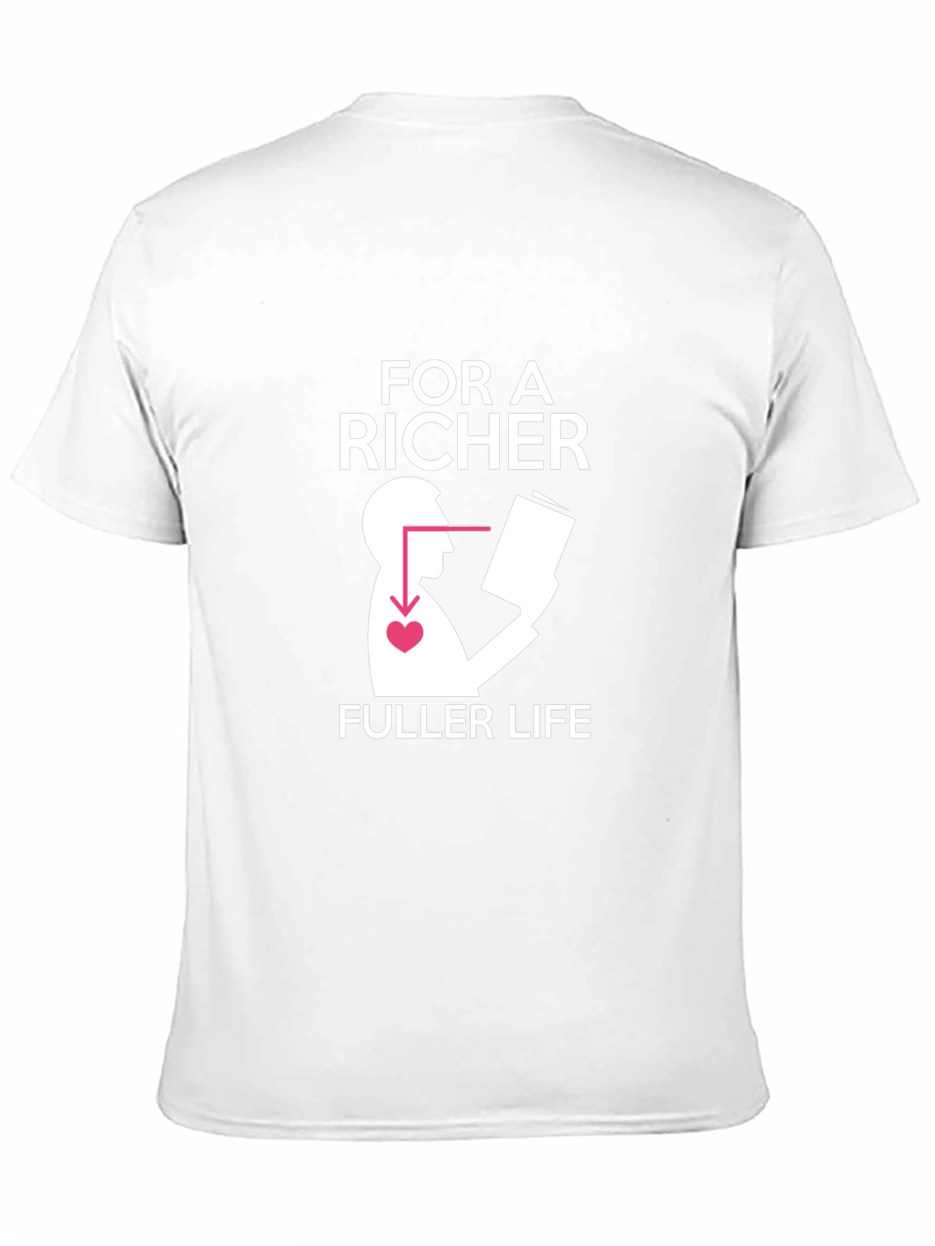 Richer Fuller Life Graphic Tee - Unisex Black T-Shirt