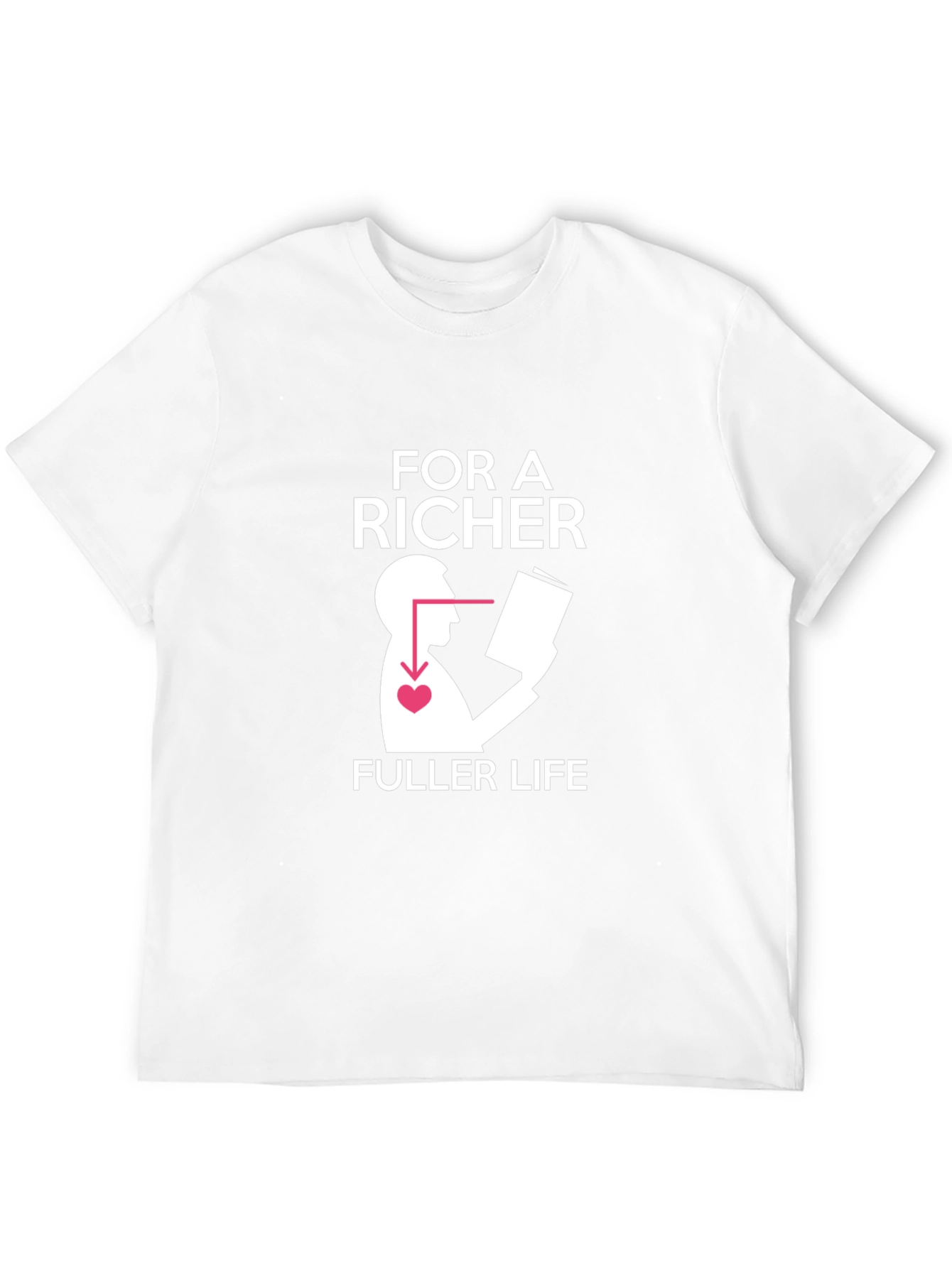 Richer Fuller Life Graphic Tee - Unisex Black T-Shirt
