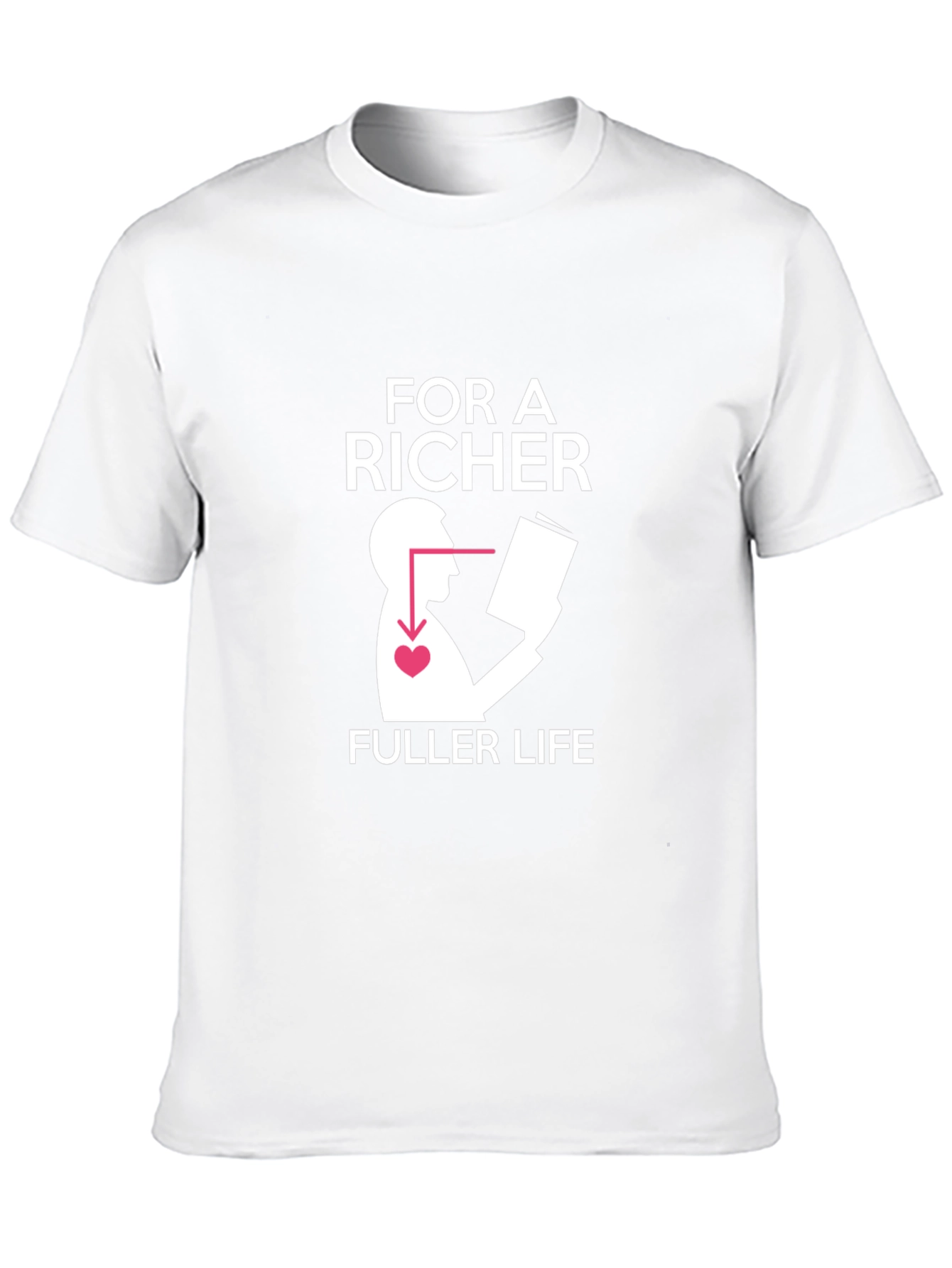 Richer Fuller Life Graphic Tee - Unisex Black T-Shirt