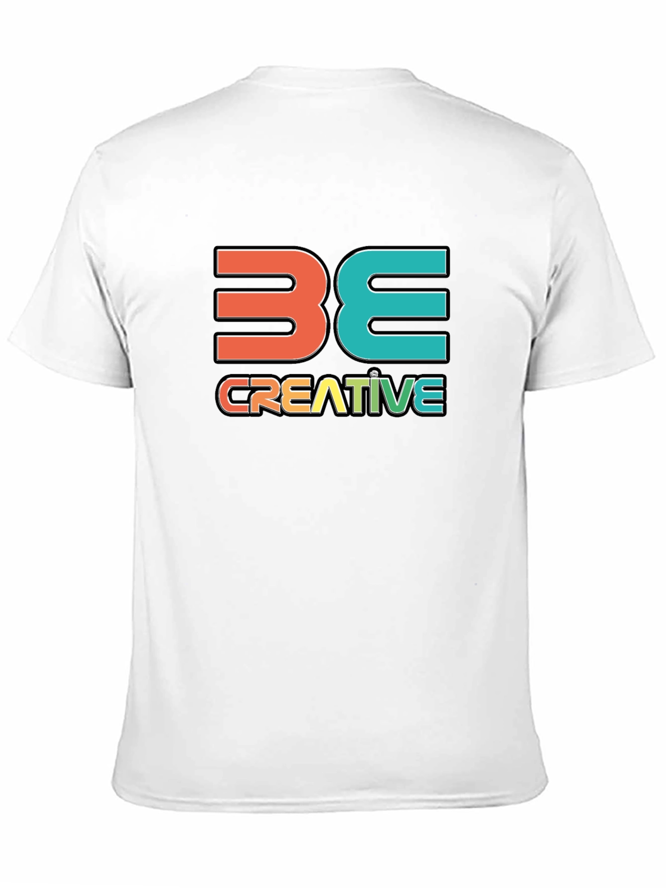 Be Creative Graphic T-Shirt - Stylish Cotton Tee