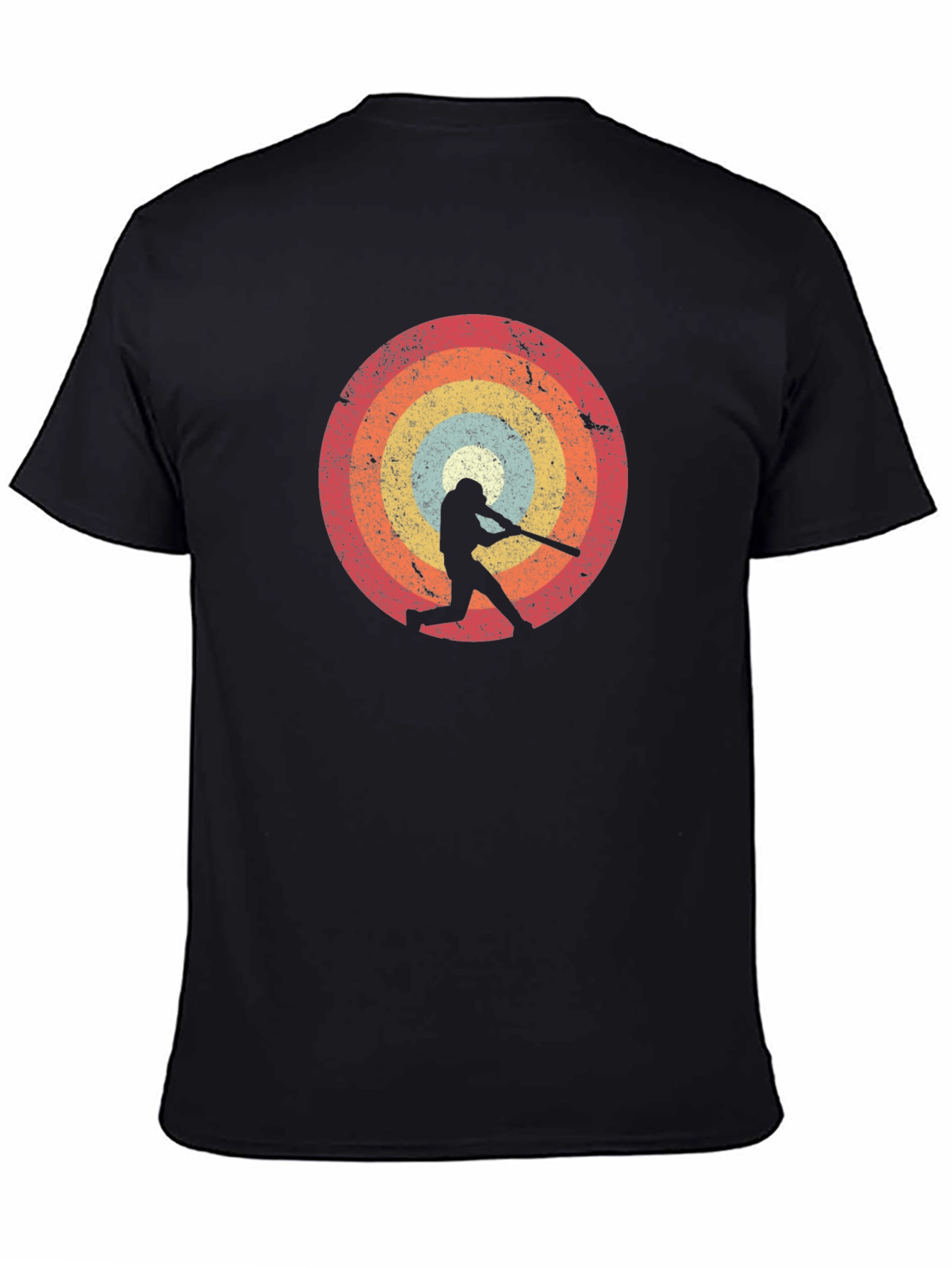 Retro Baseball Silhouette T-Shirt