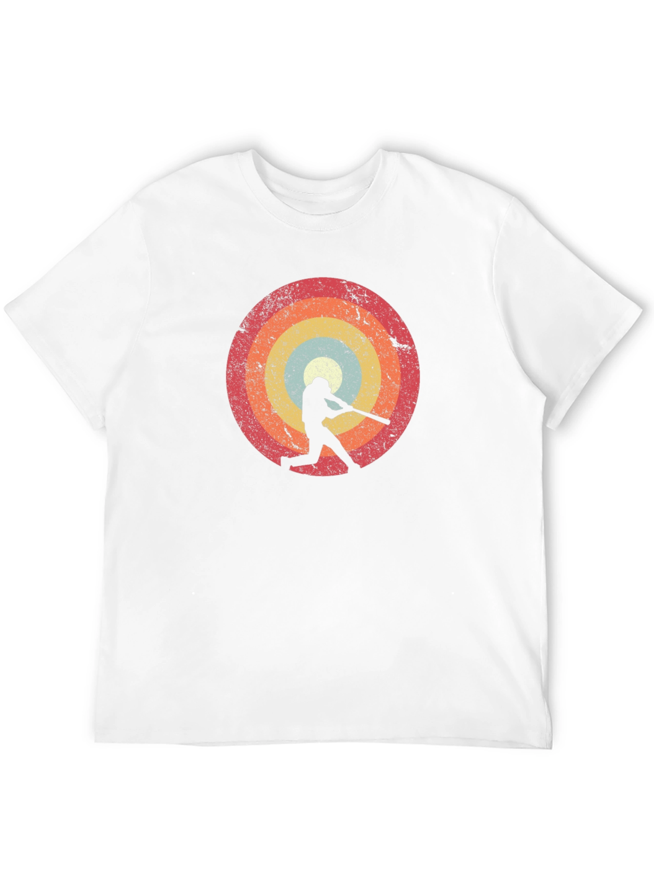 Retro Baseball Silhouette T-Shirt