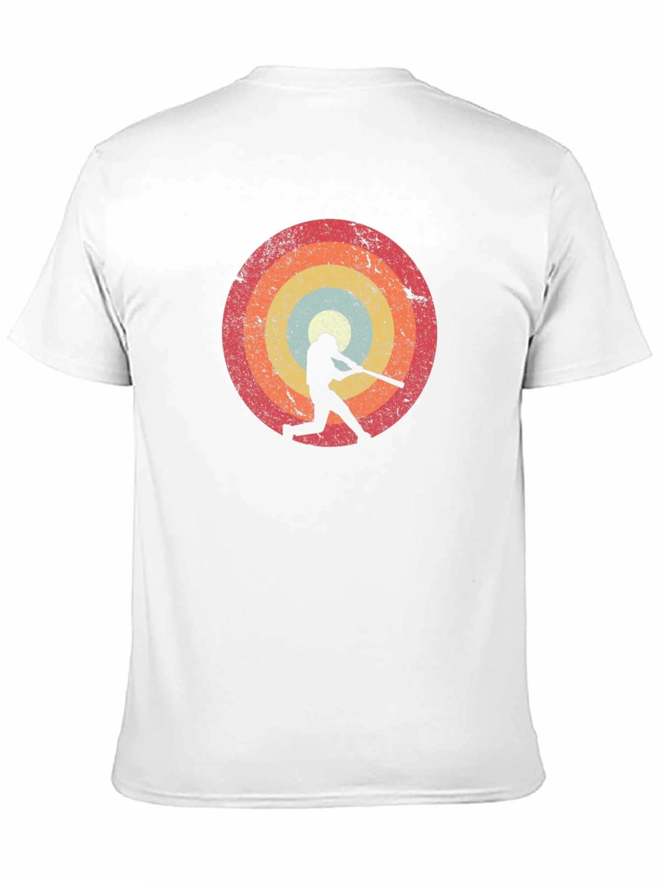 Retro Baseball Silhouette T-Shirt
