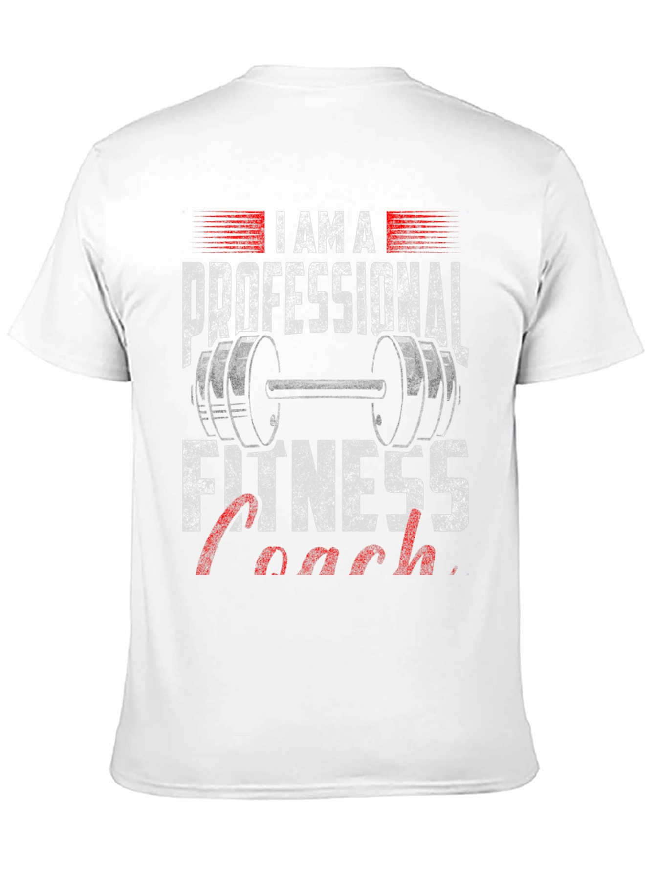 Fitness Coach Graphic Tee - Professional Design