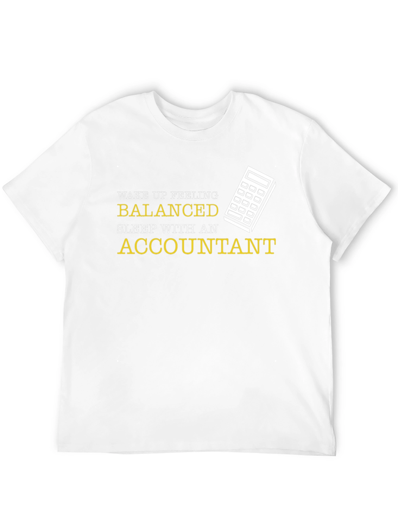 Balanced Accountant Graphic T-Shirt