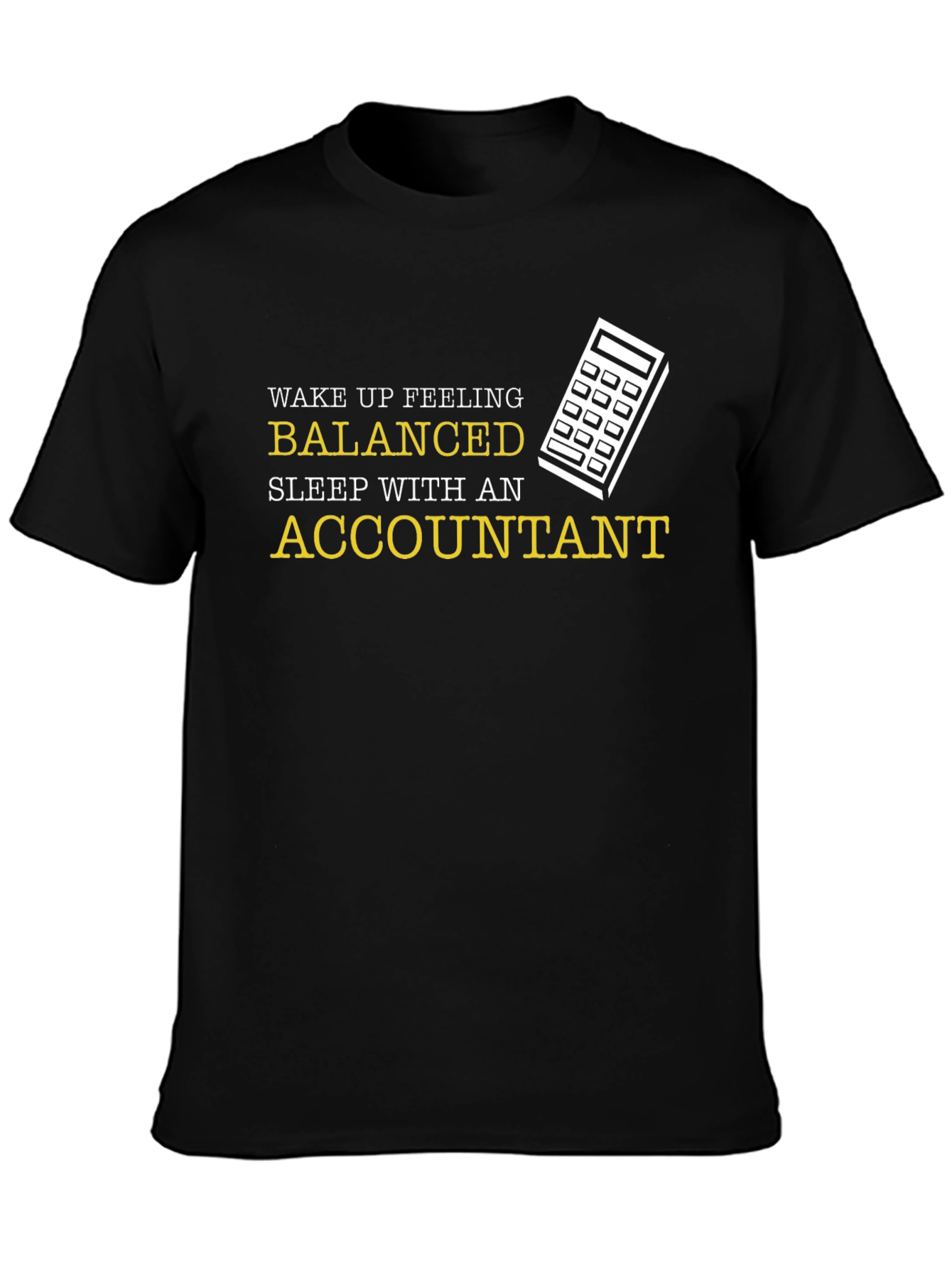 Balanced Accountant Graphic T-Shirt