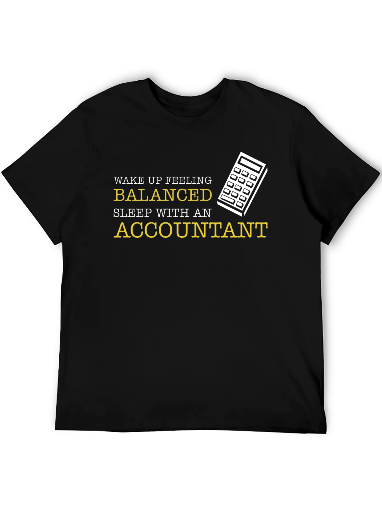 Balanced Accountant Graphic T-Shirt