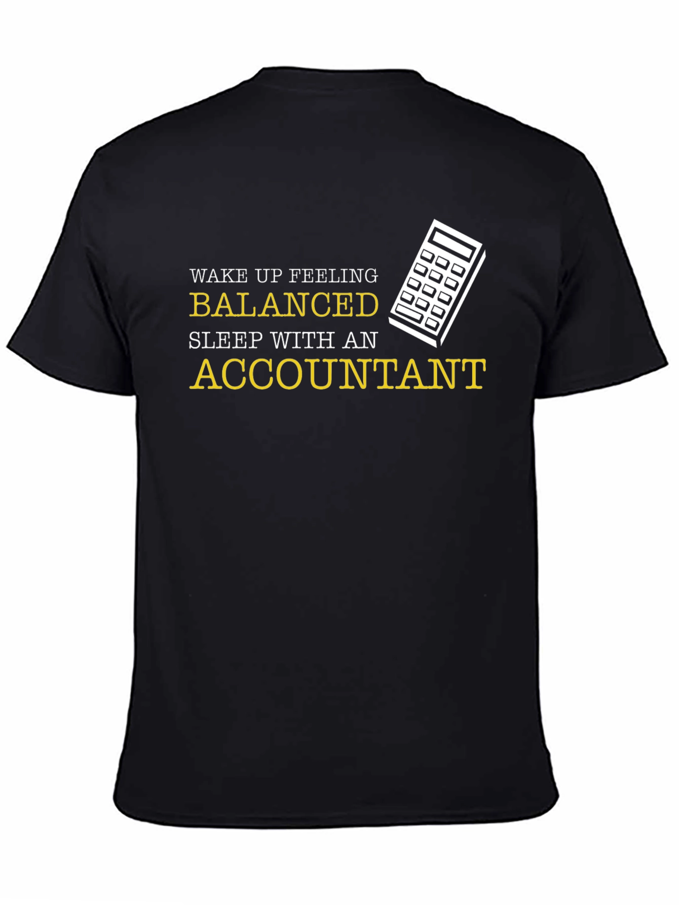 Balanced Accountant Graphic T-Shirt