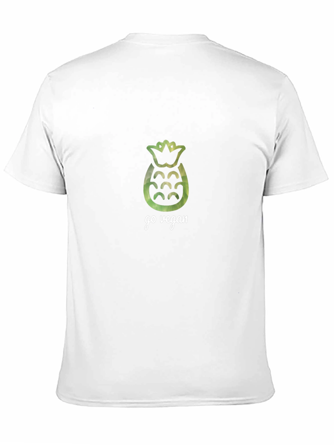 Vegan Pineapple Graphic Tee - Stylish & Comfortable