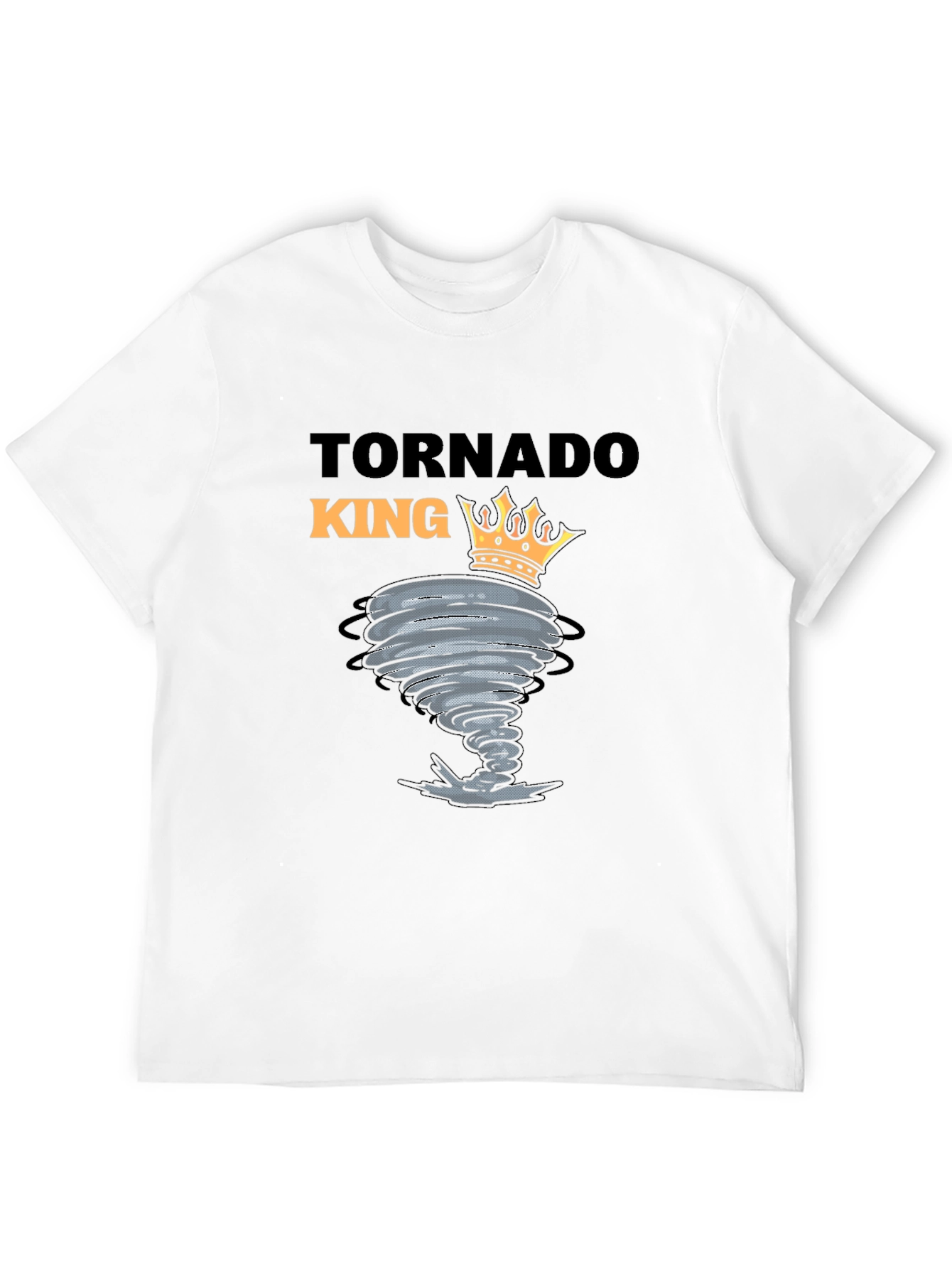 Tornado King Graphic Tee - Black