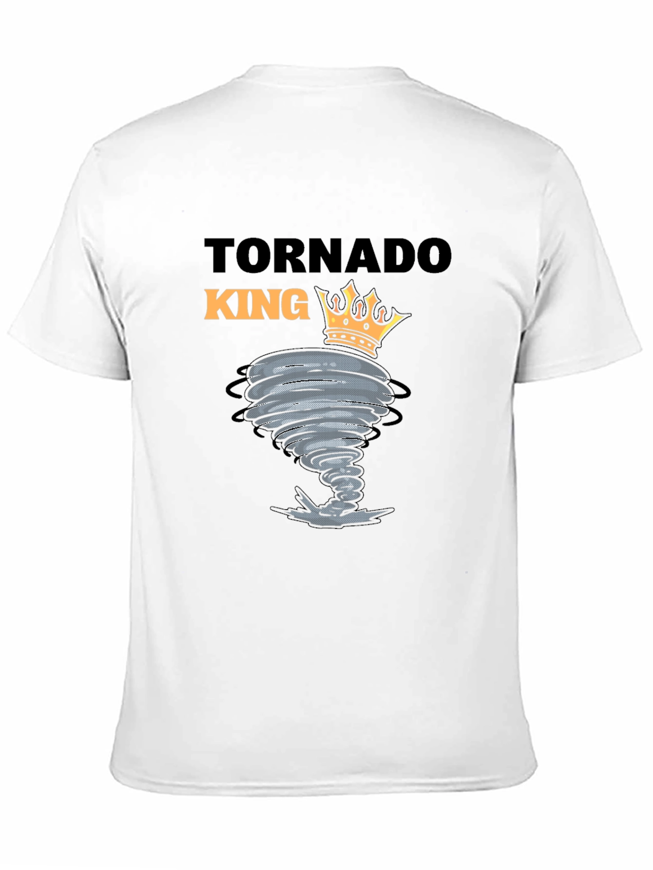 Tornado King Graphic Tee - Black