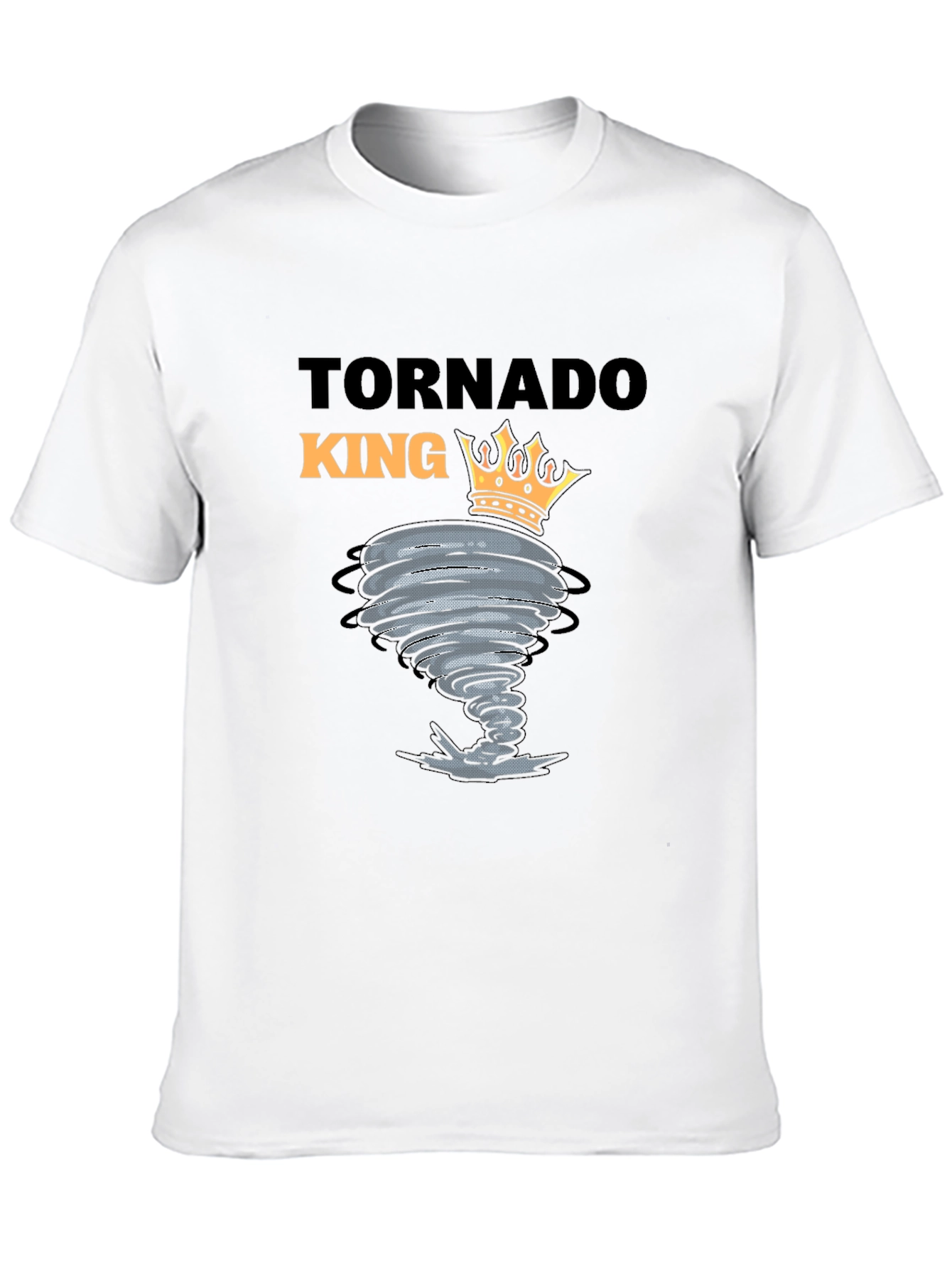 Tornado King Graphic Tee - Black