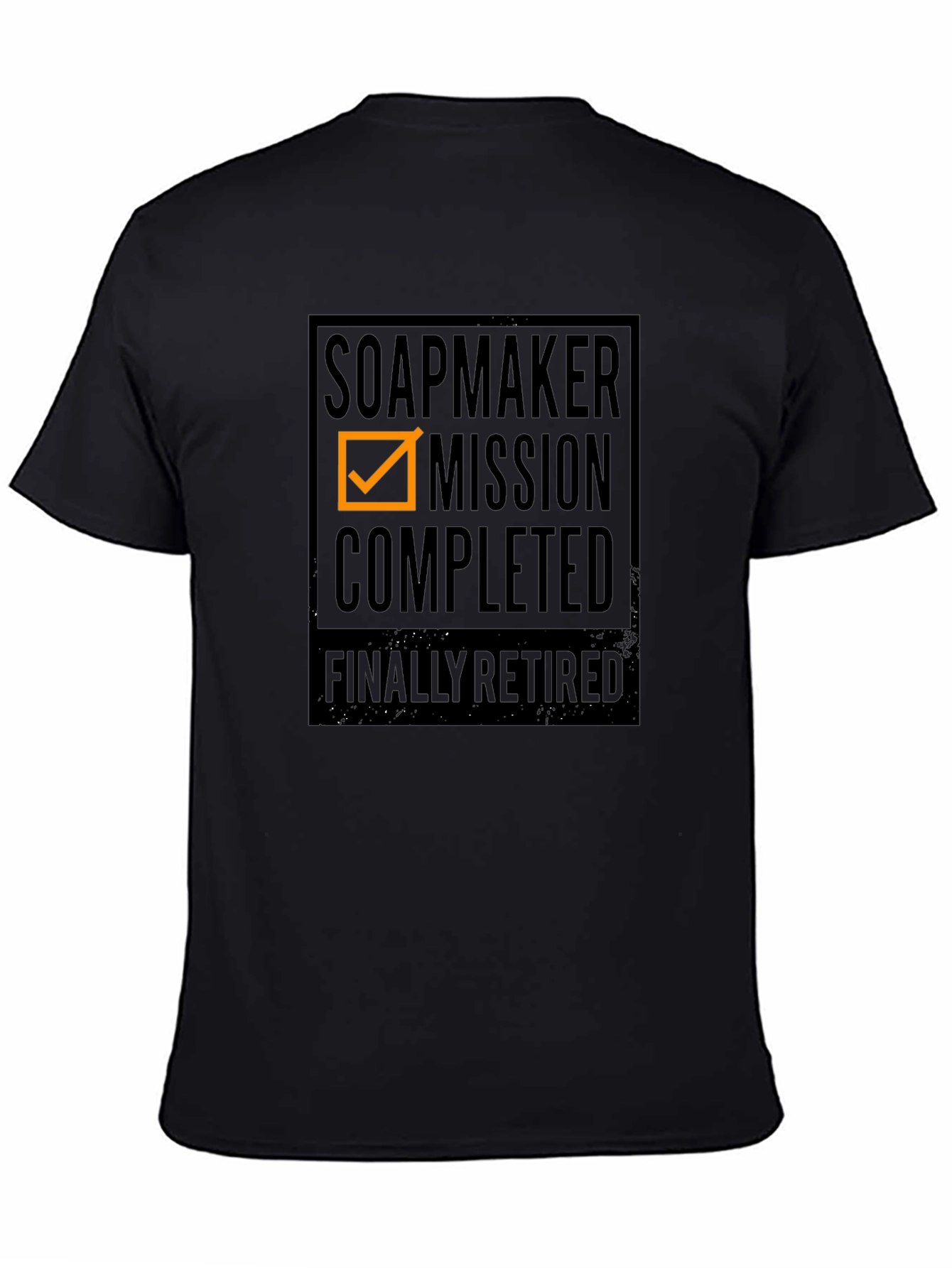 Soapmaker Mission Completed Retirement T-Shirt