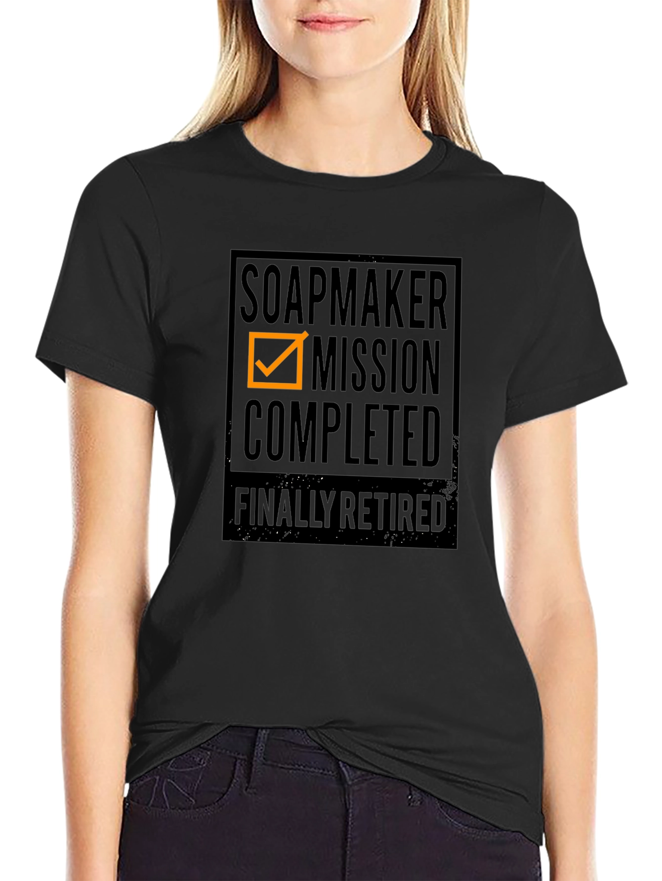 Soapmaker Mission Completed Retirement T-Shirt