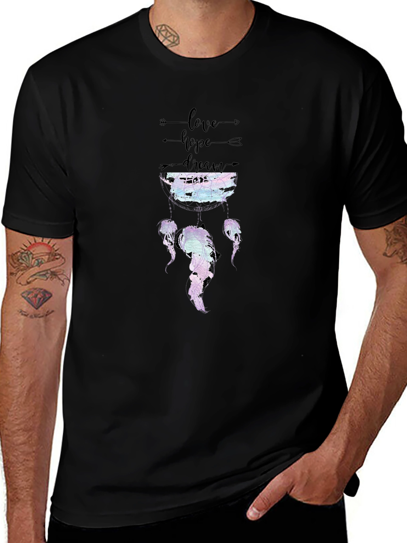 Dreamcatcher Graphic Print T-Shirt