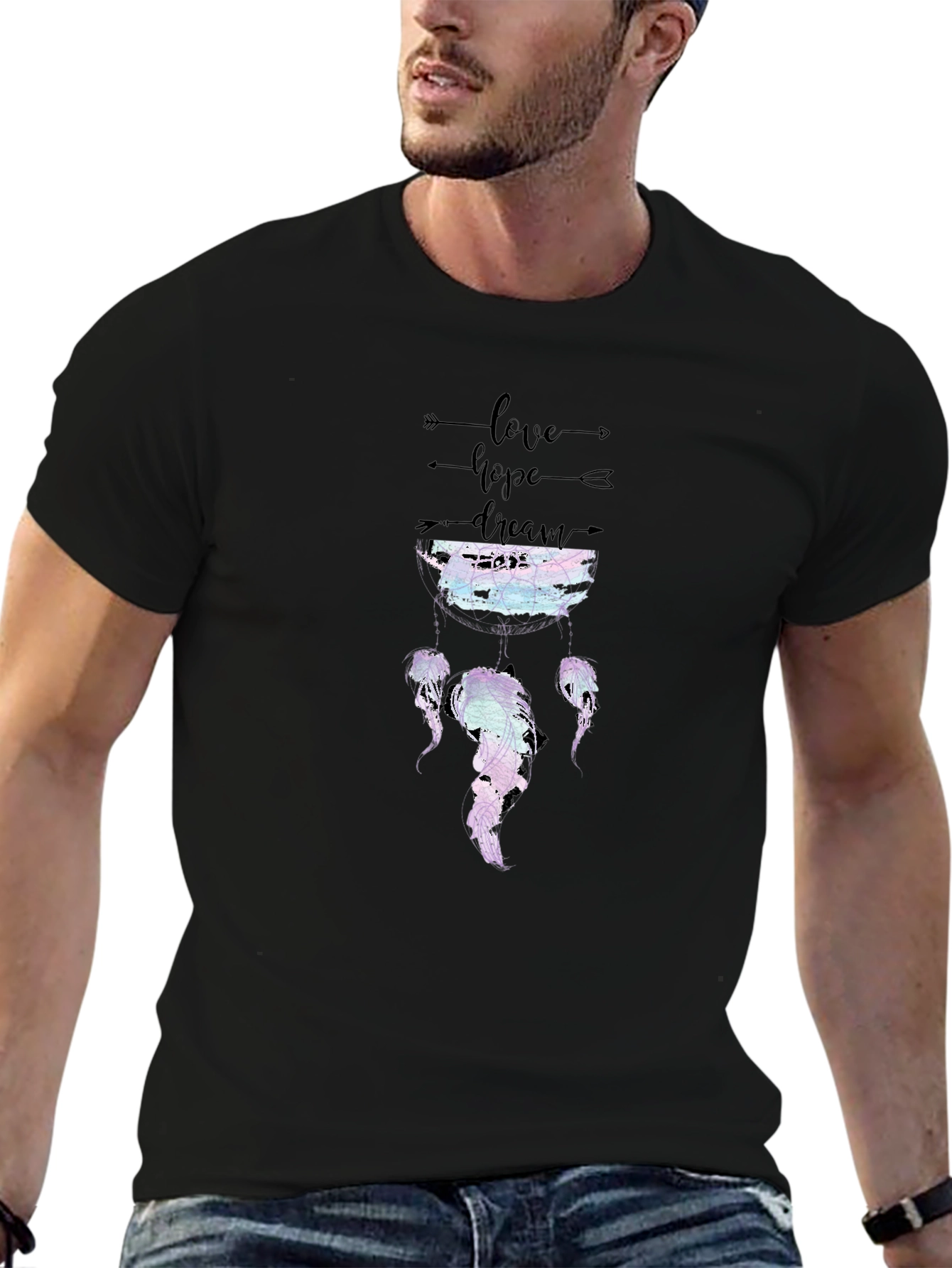 Dreamcatcher Graphic Print T-Shirt