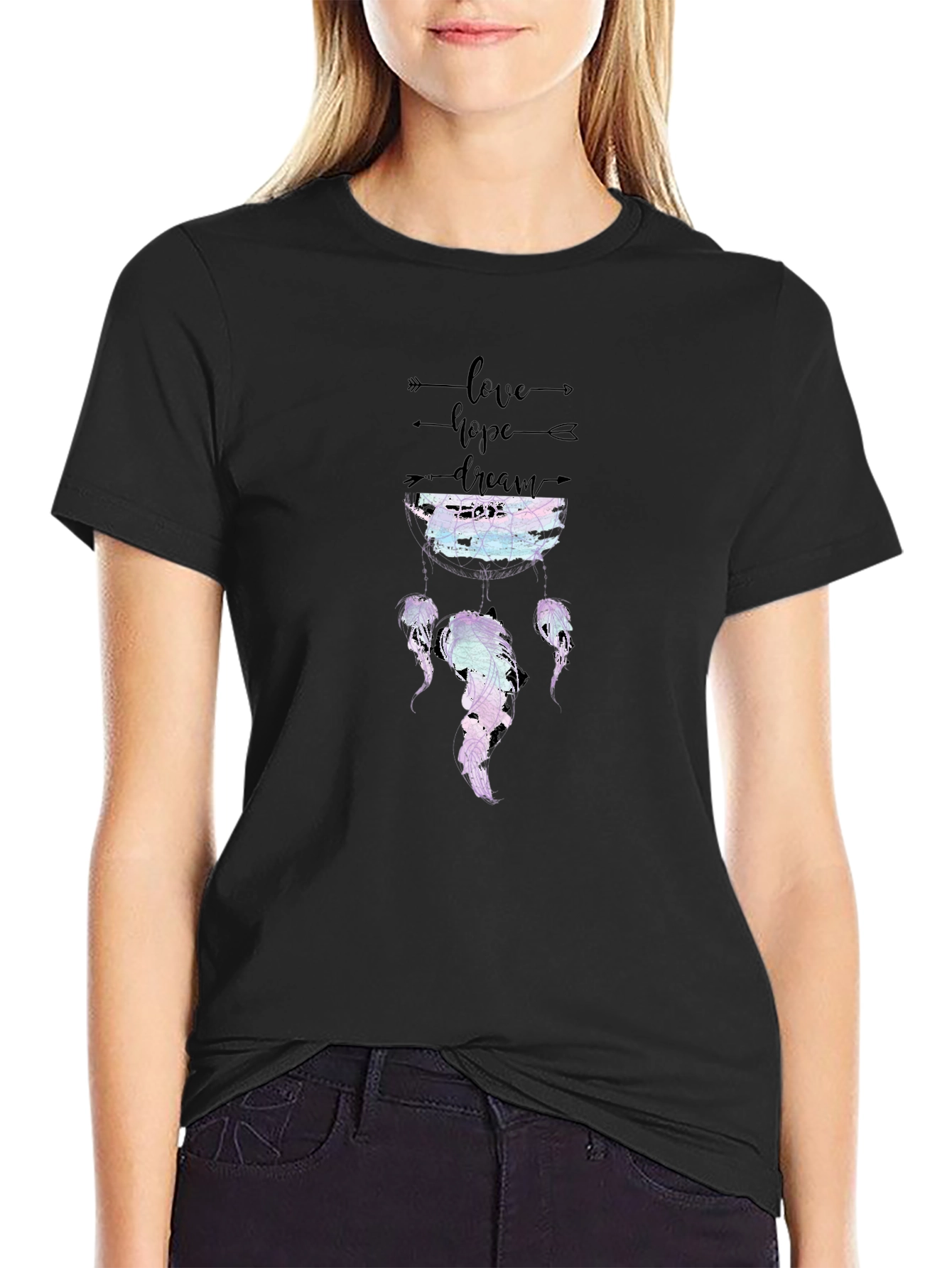 Dreamcatcher Graphic Print T-Shirt