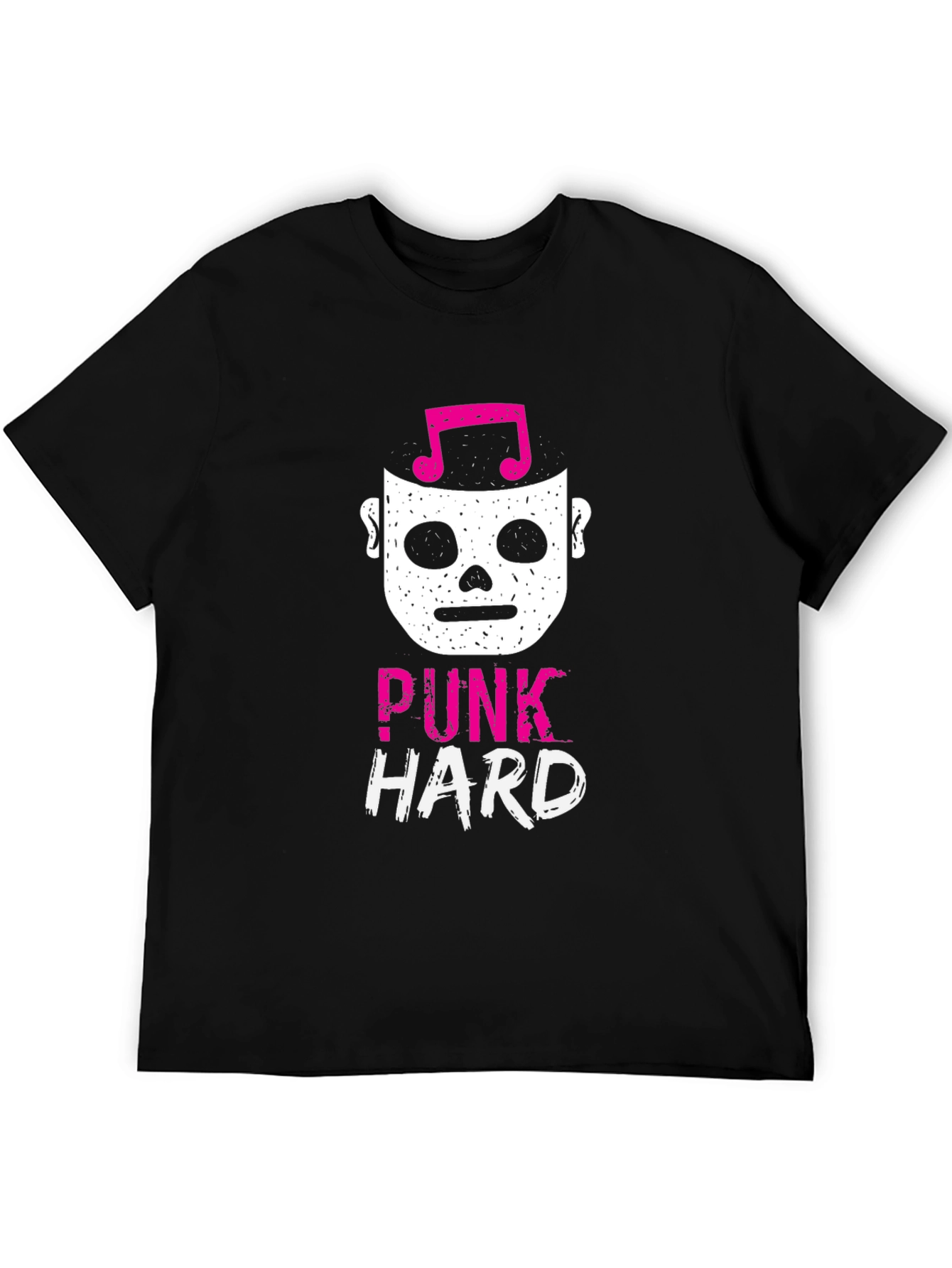 Punk Hard Graphic Tee - Music Lover T-Shirt