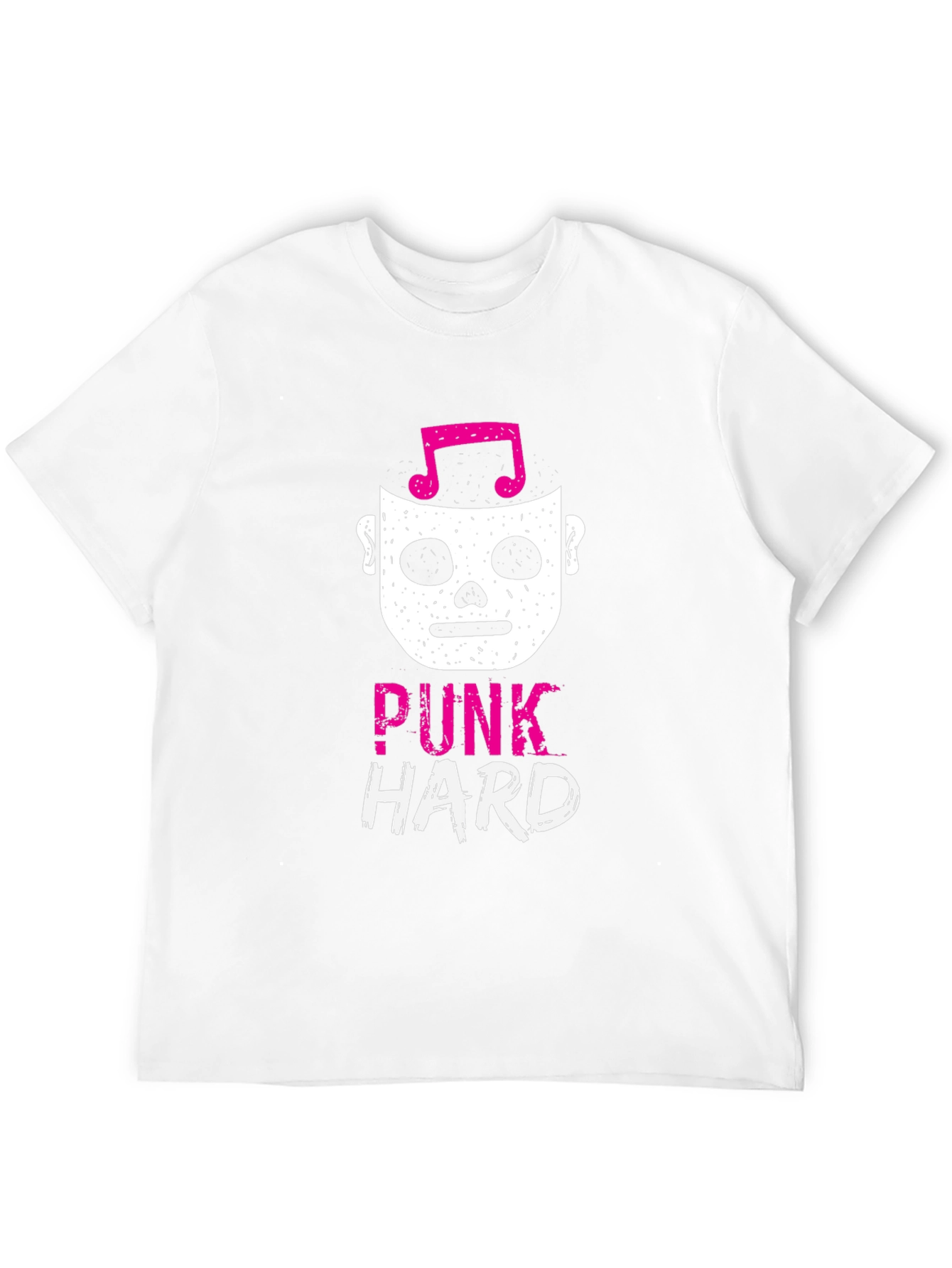 Punk Hard Graphic Tee - Music Lover T-Shirt