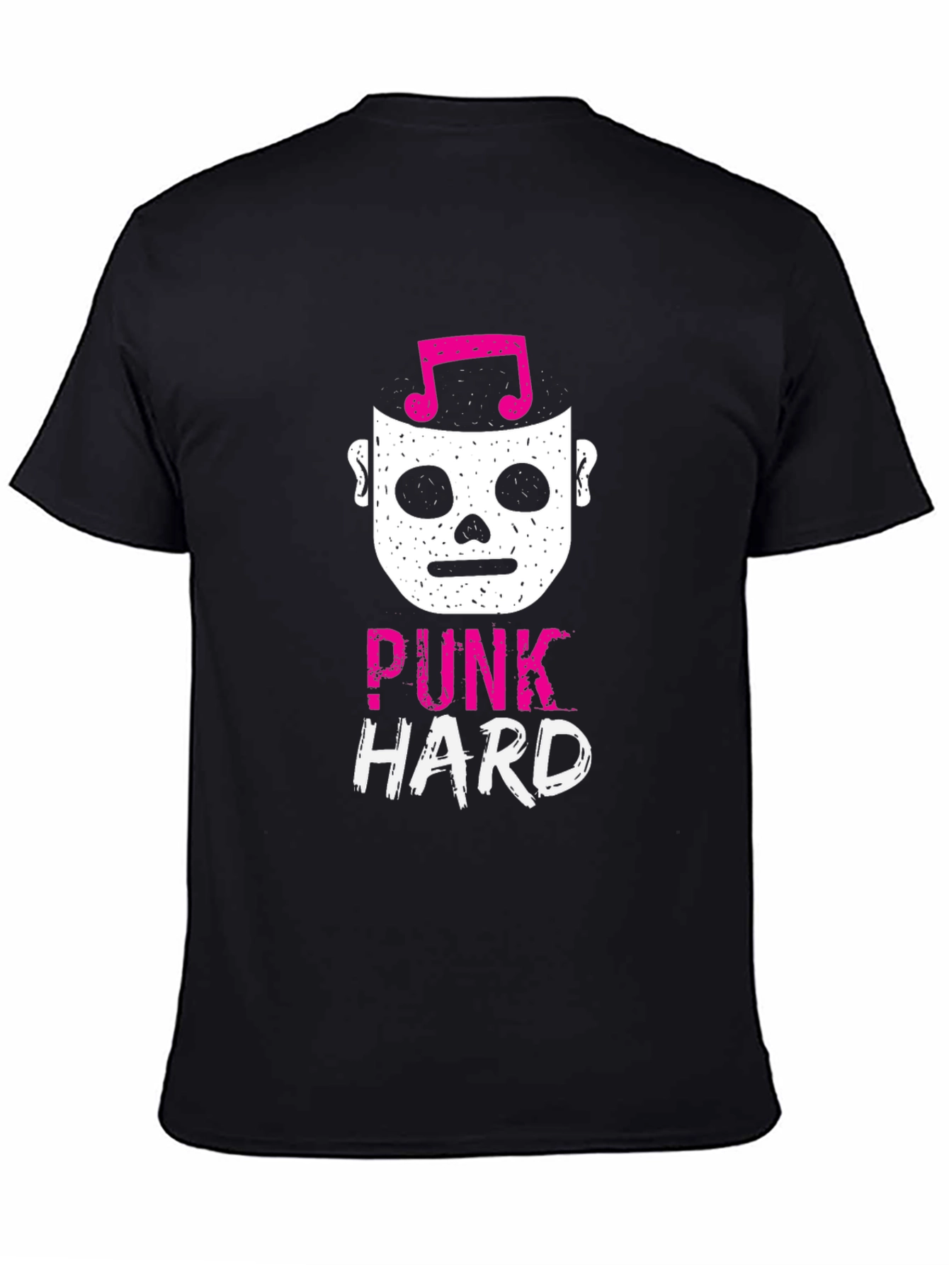 Punk Hard Graphic Tee - Music Lover T-Shirt