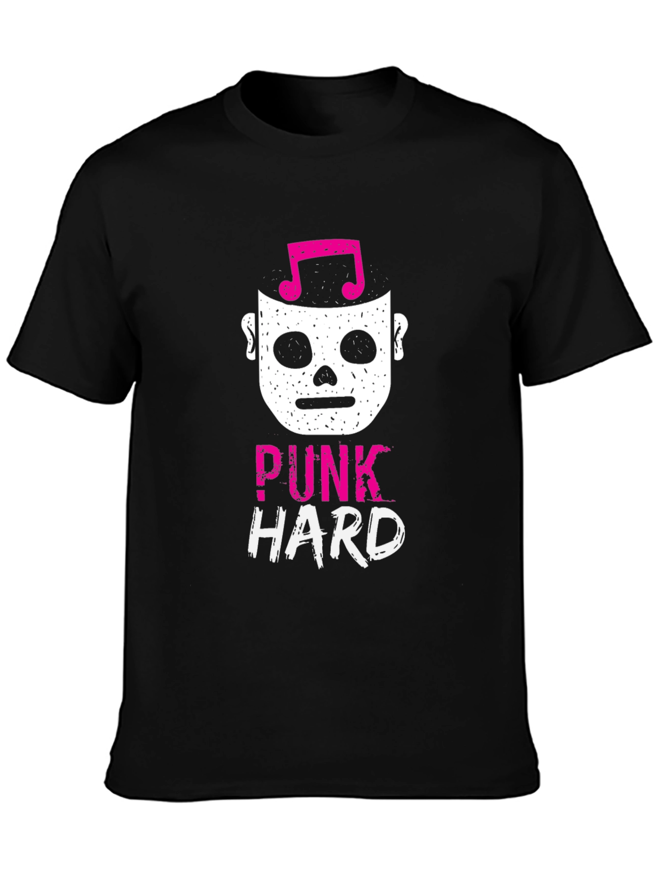 Punk Hard Graphic Tee - Music Lover T-Shirt