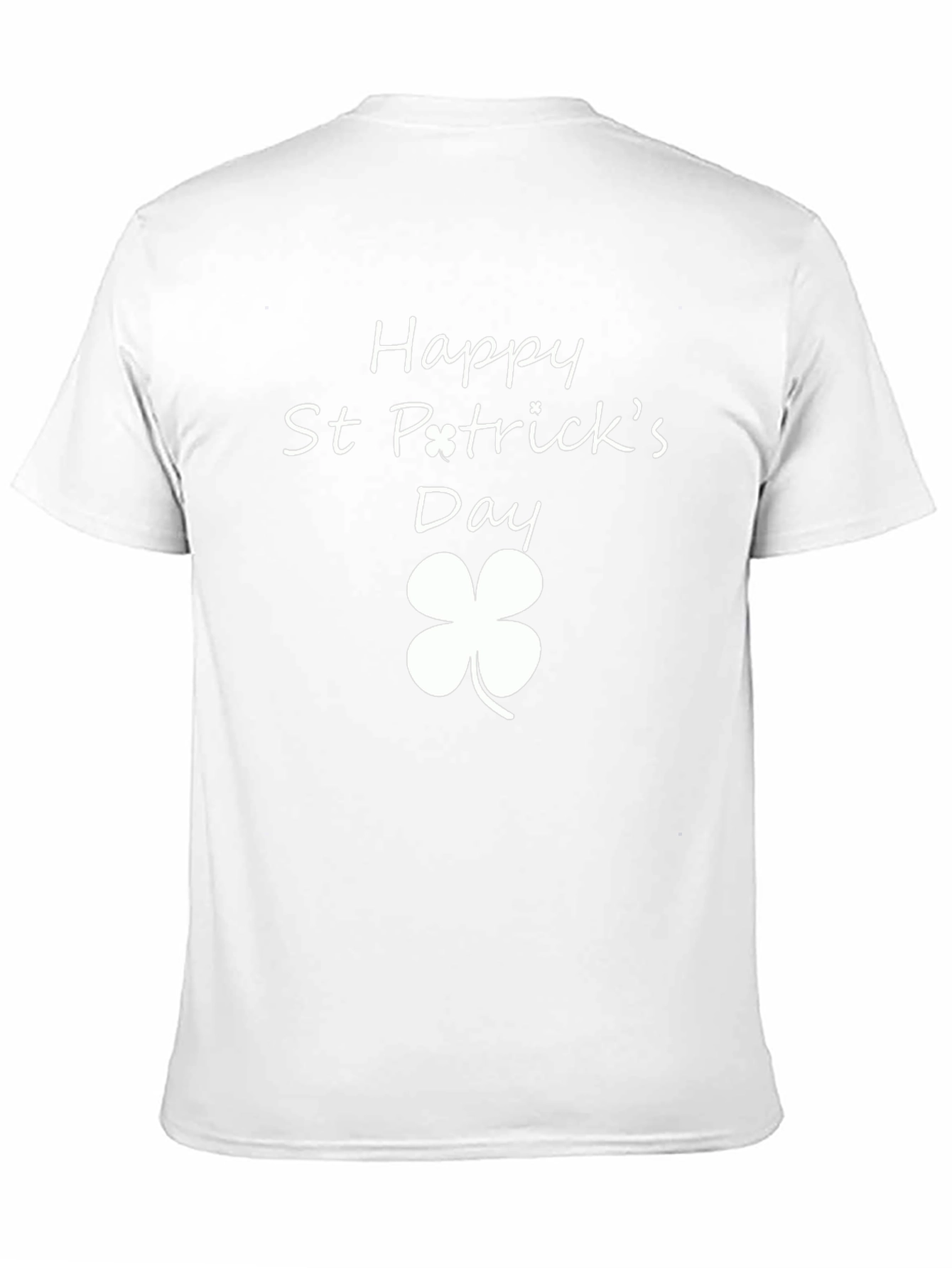 Happy St. Patricks Day Black T-Shirt