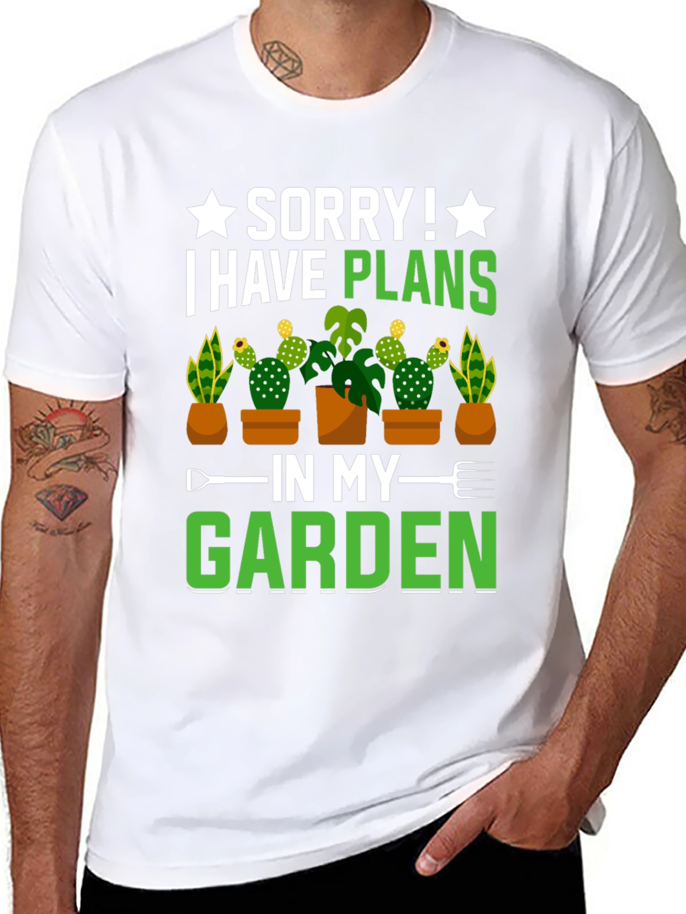 Gardeners Delight T-Shirt - Sorry I Have Plans