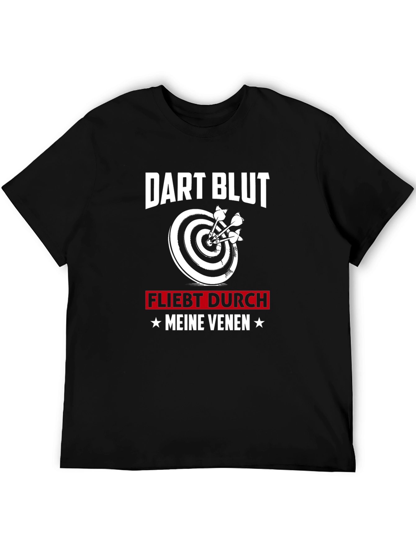 Dart Blut Fliesst T-Shirt - Dart Player Tee