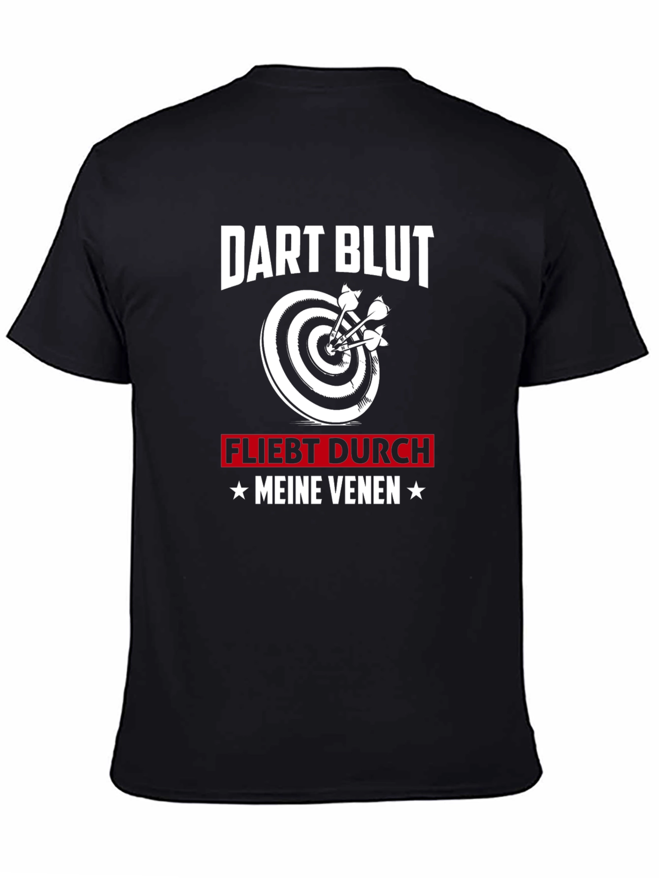 Dart Blut Fliesst T-Shirt - Dart Player Tee