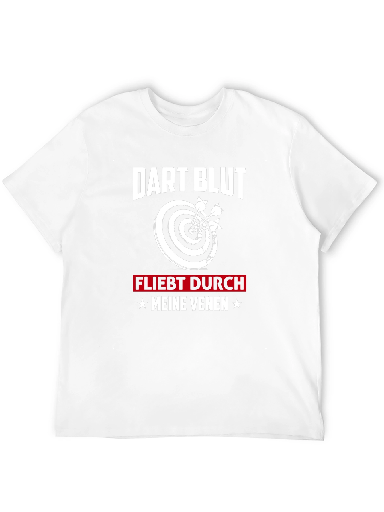 Dart Blut Fliesst T-Shirt - Dart Player Tee