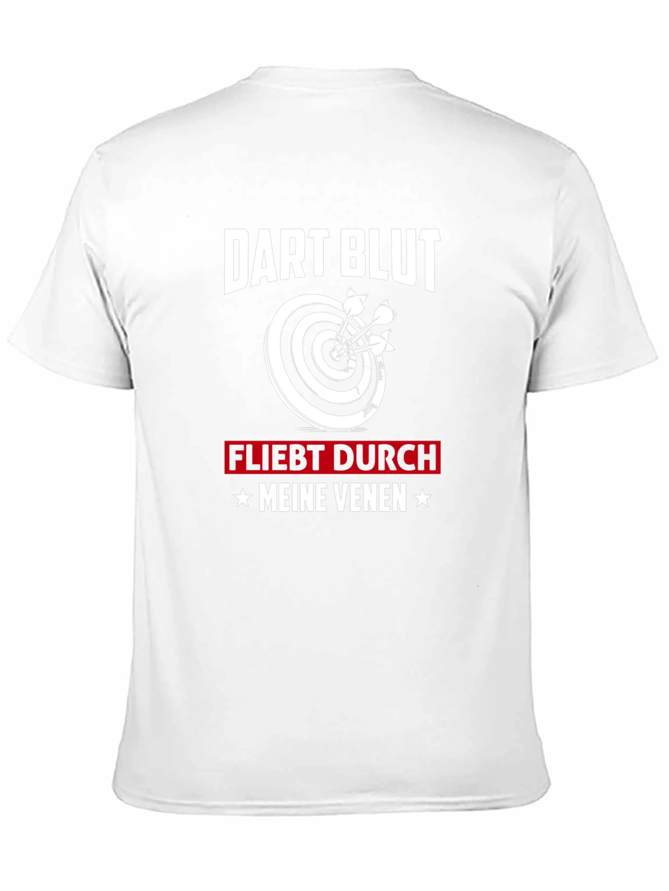 Dart Blut Fliesst T-Shirt - Dart Player Tee