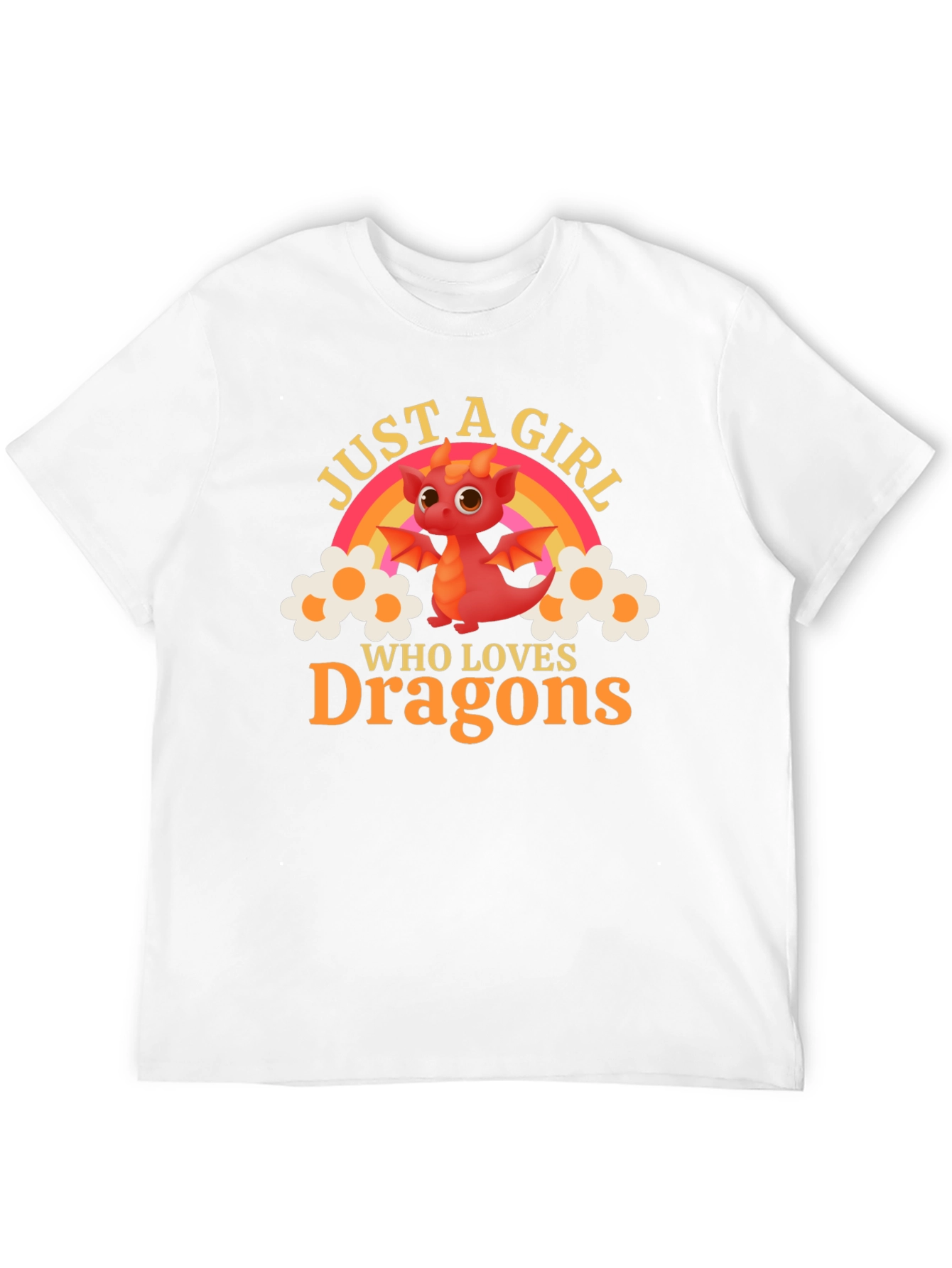 Just a Girl Who Loves Dragons T-Shirt