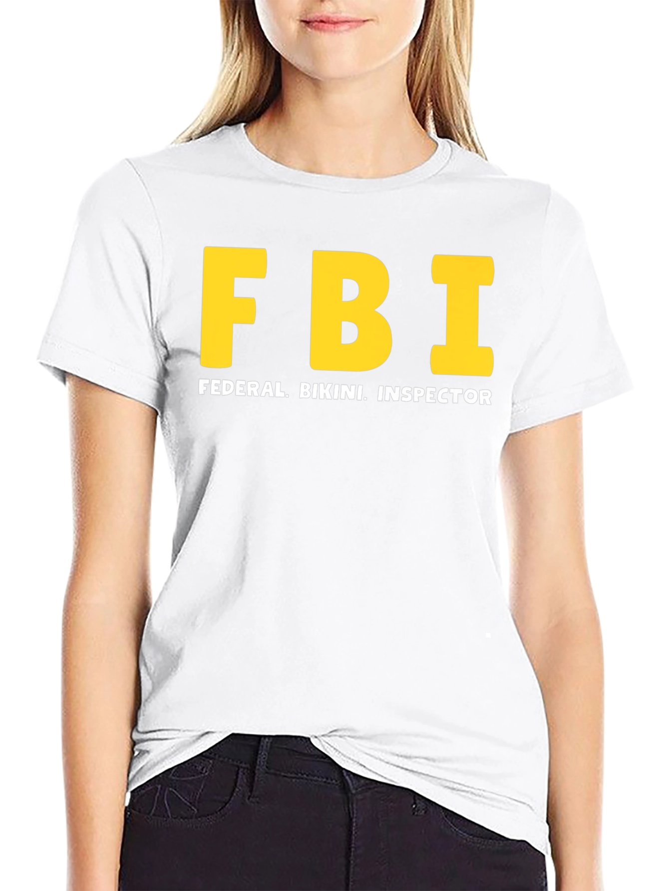 FBI Federal Bikini Inspector Funny T-Shirt