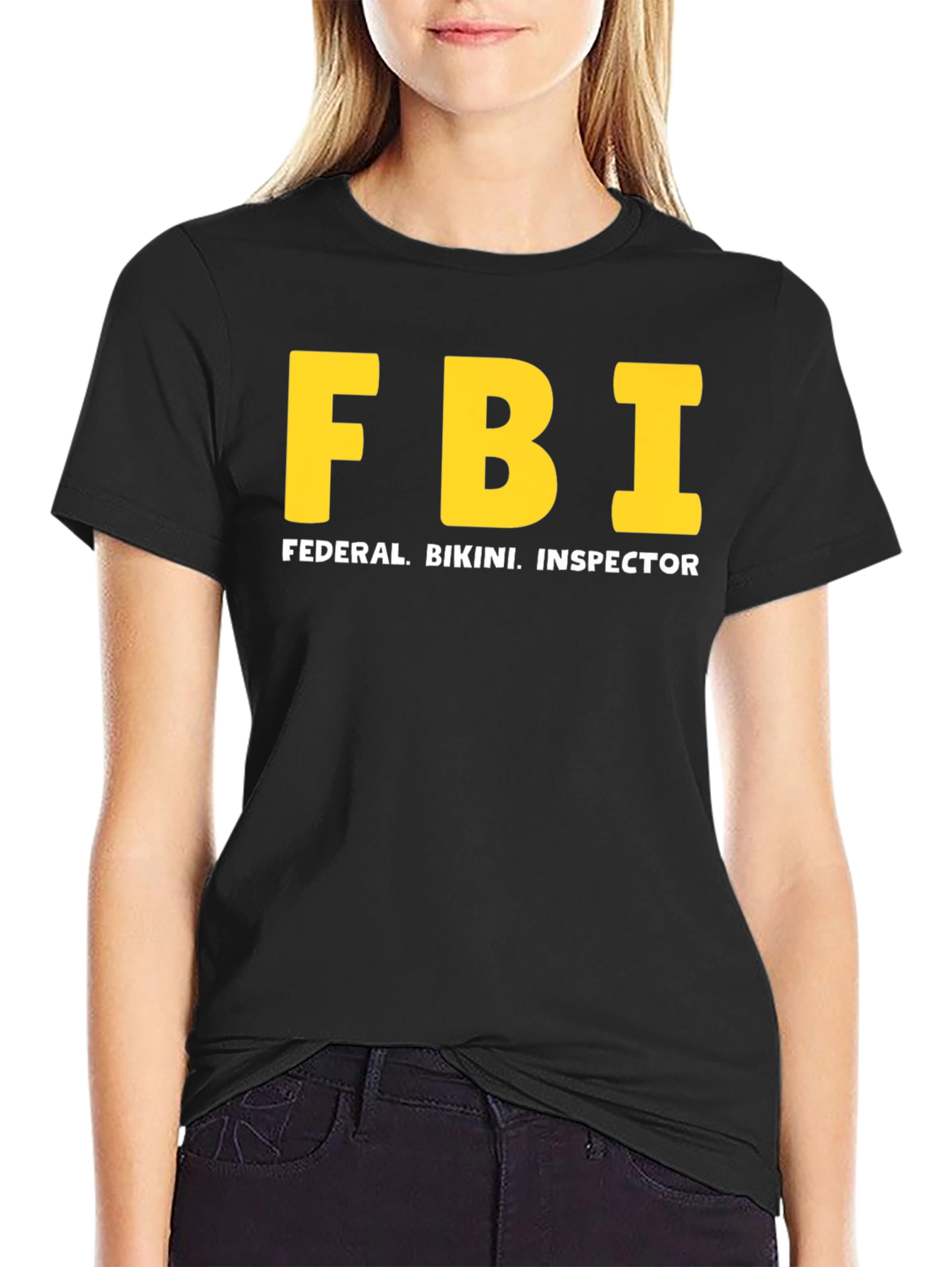 FBI Federal Bikini Inspector Funny T-Shirt