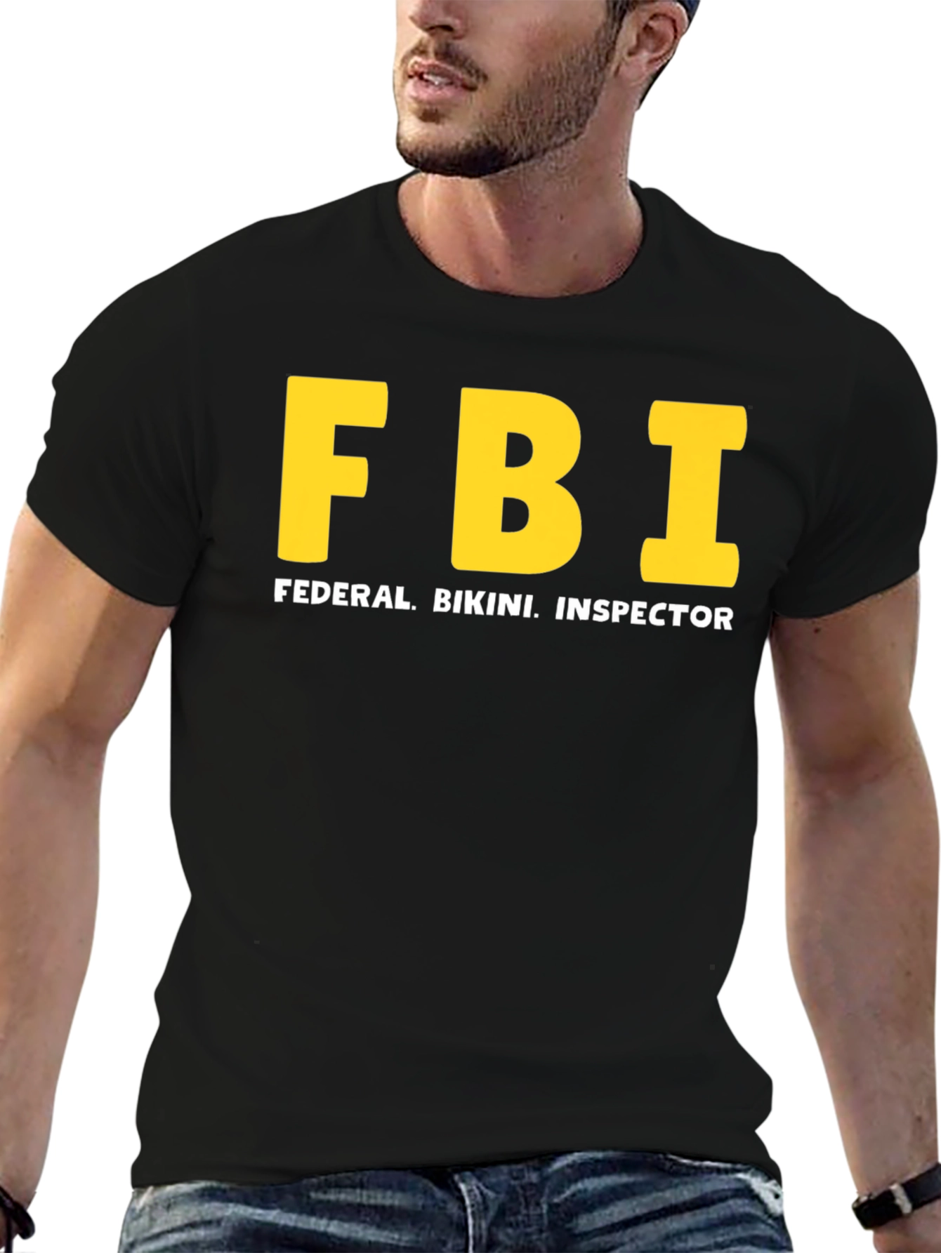 FBI Federal Bikini Inspector Funny T-Shirt
