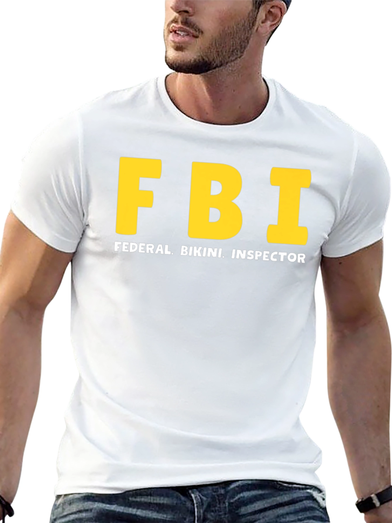 FBI Federal Bikini Inspector Funny T-Shirt