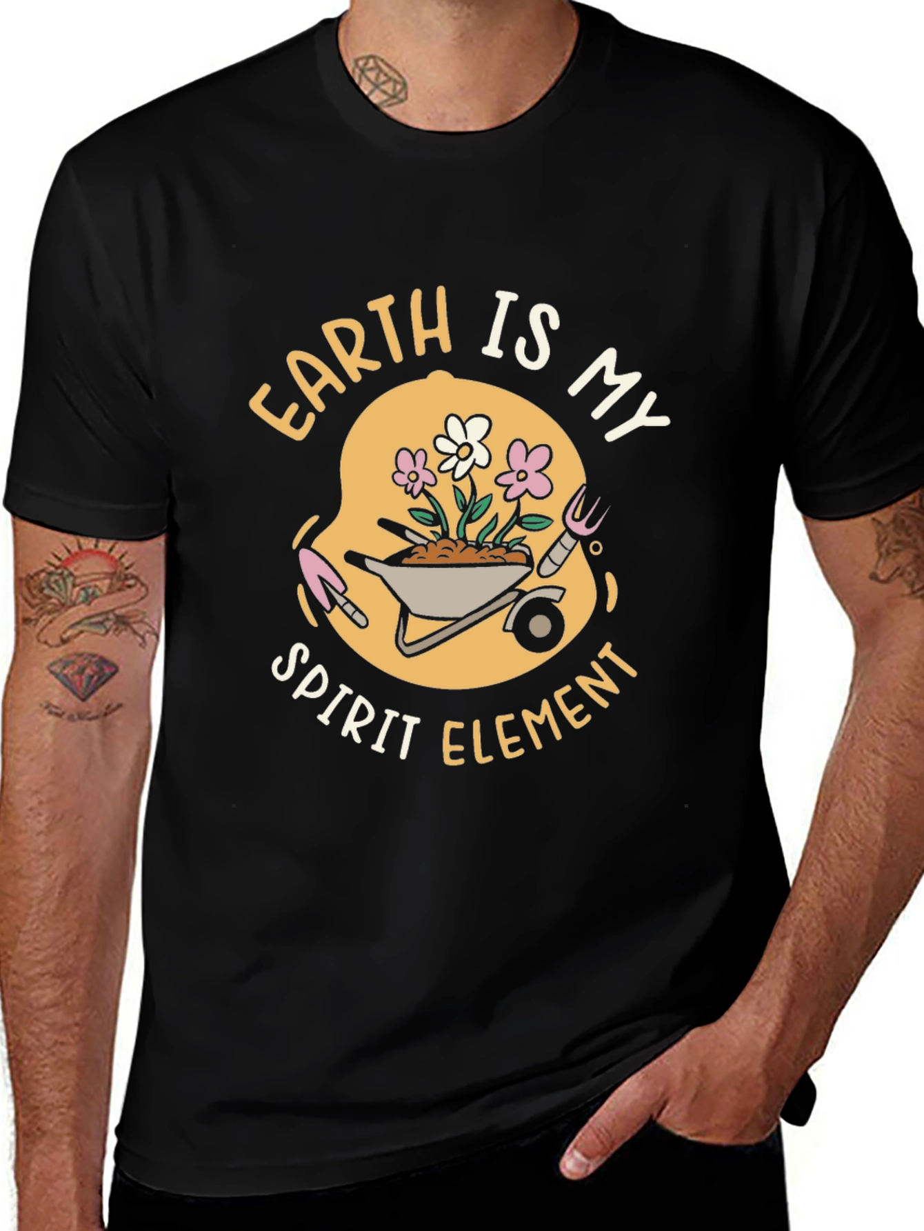 Earth Spirit Element Graphic T-Shirt