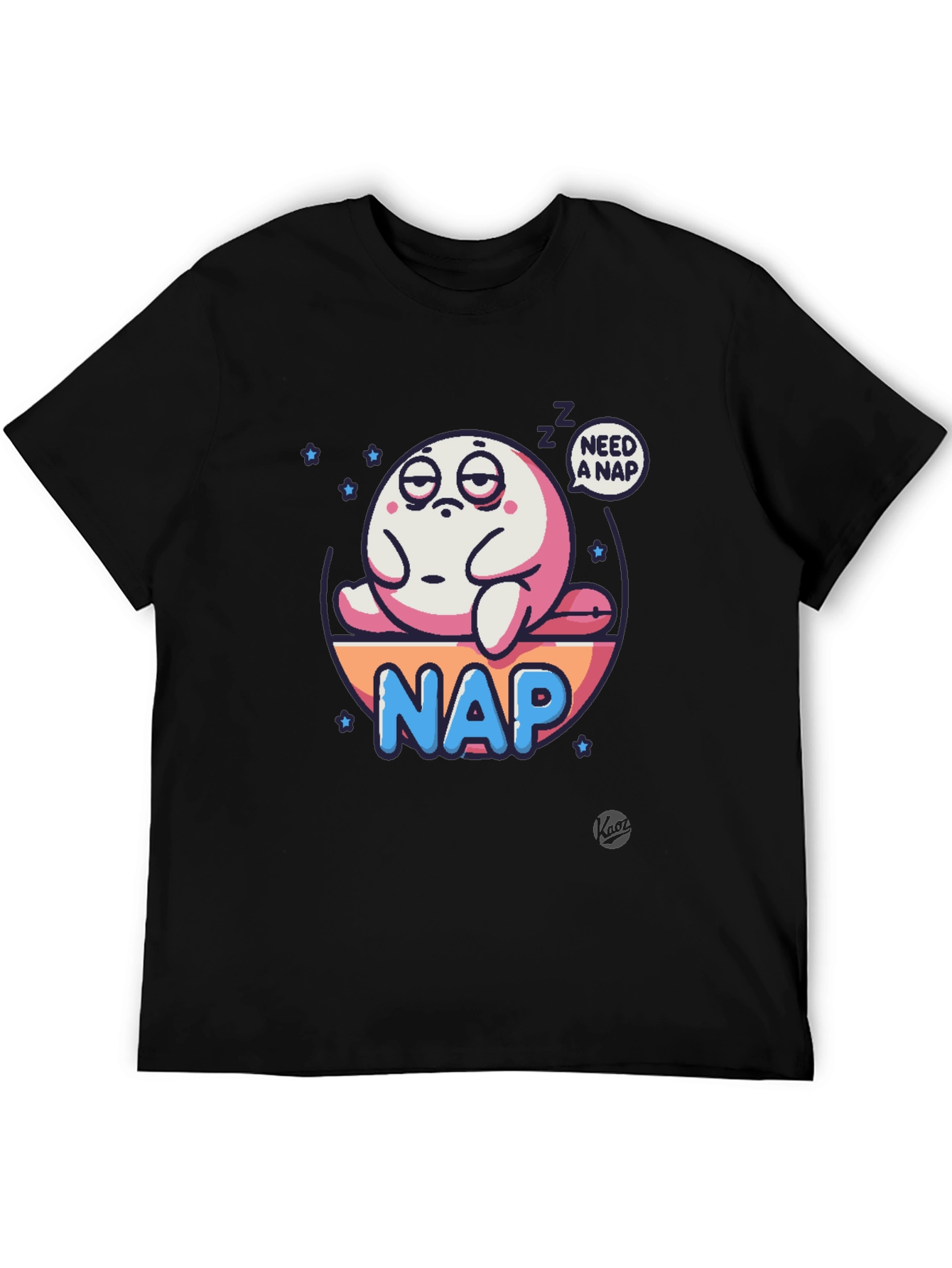 Need a Nap T-Shirt - Sleepy Character Graphic Tee