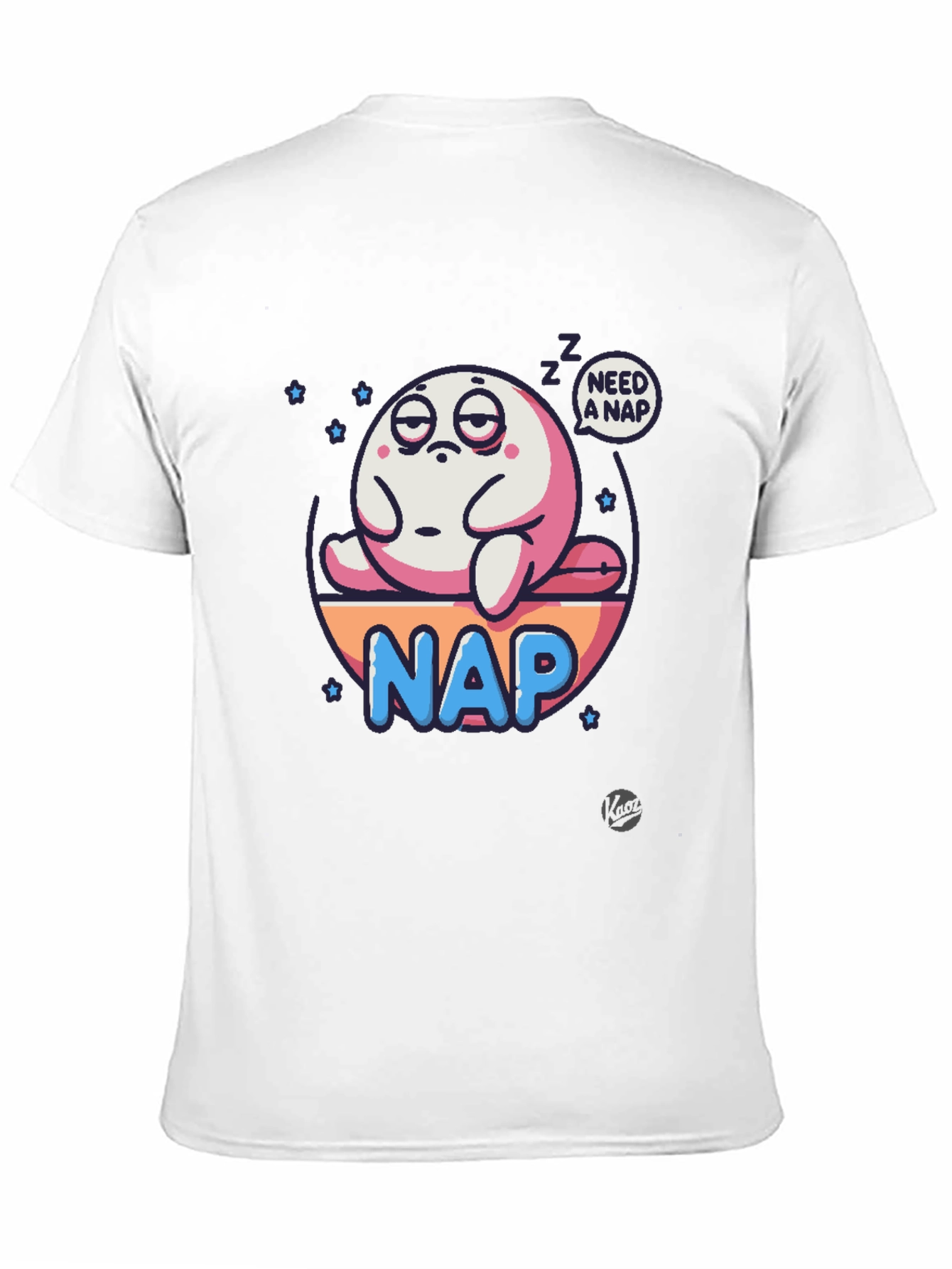 Need a Nap T-Shirt - Sleepy Character Graphic Tee