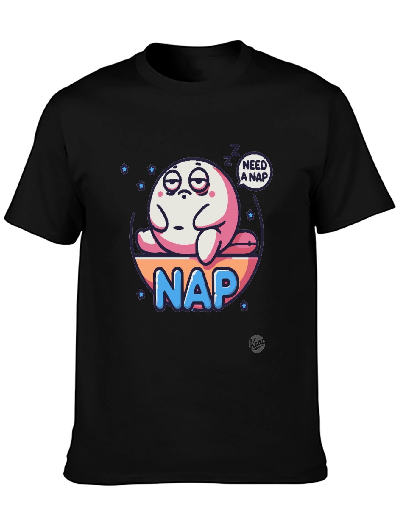 Need a Nap T-Shirt - Sleepy Character Graphic Tee