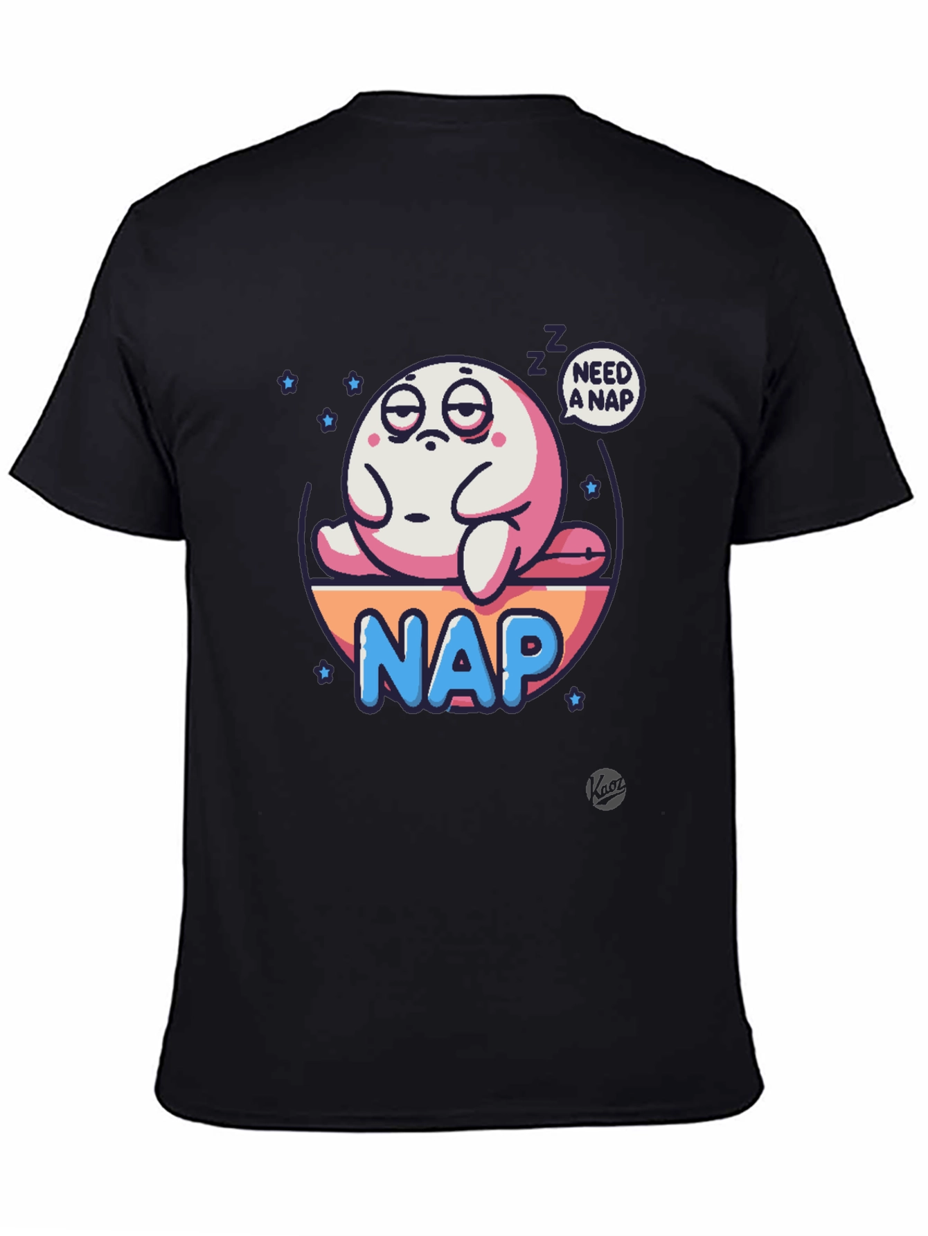 Need a Nap T-Shirt - Sleepy Character Graphic Tee