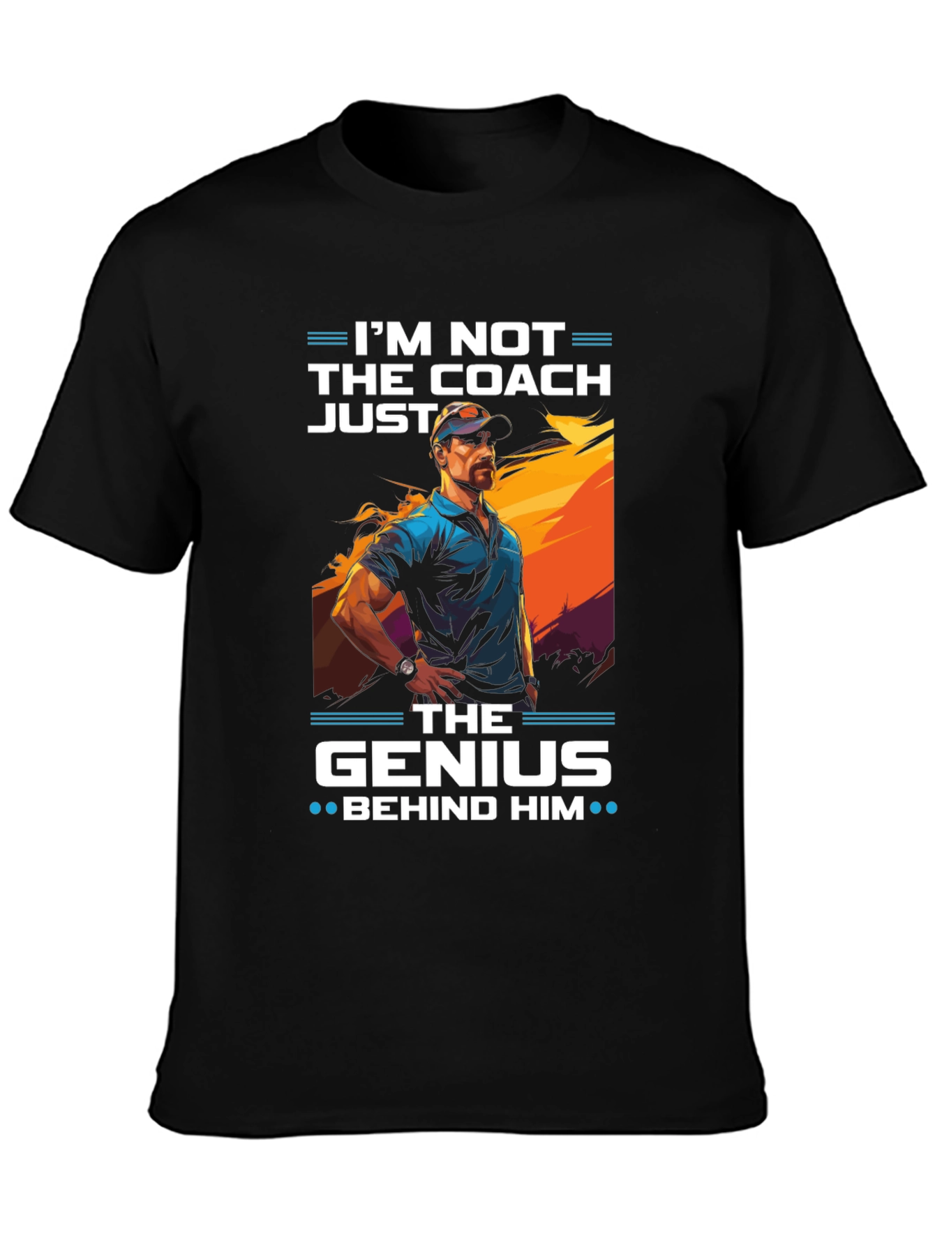 Coach Genius Graphic Tee - Black T-Shirt