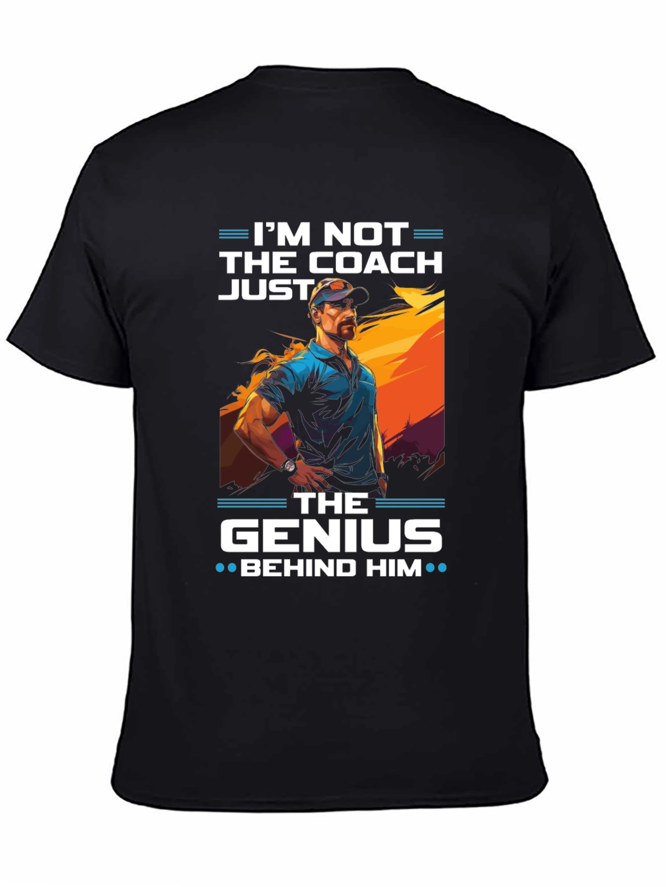 Coach Genius Graphic Tee - Black T-Shirt