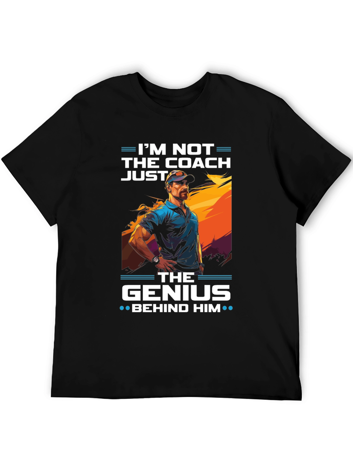 Coach Genius Graphic Tee - Black T-Shirt