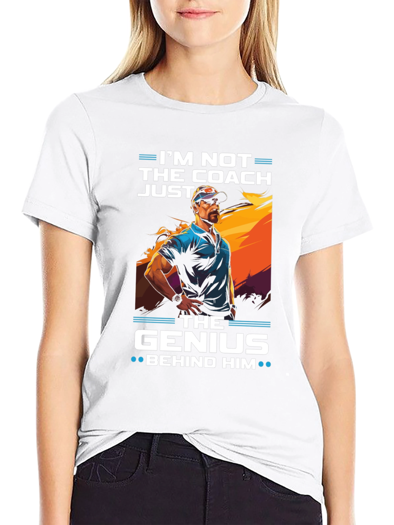 Coach Genius Graphic Tee - Black T-Shirt