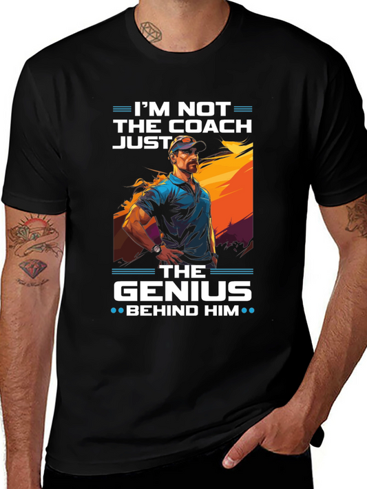 Coach Genius Graphic Tee - Black T-Shirt