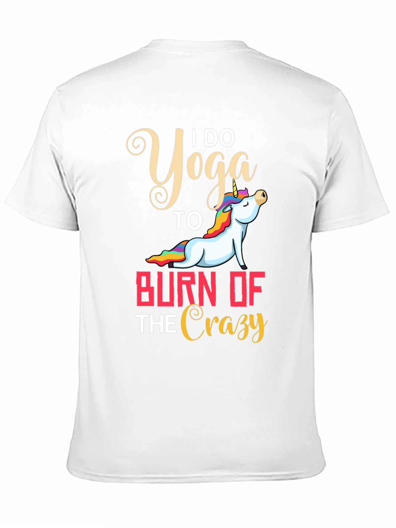 Yoga Unicorn Graphic T-Shirt